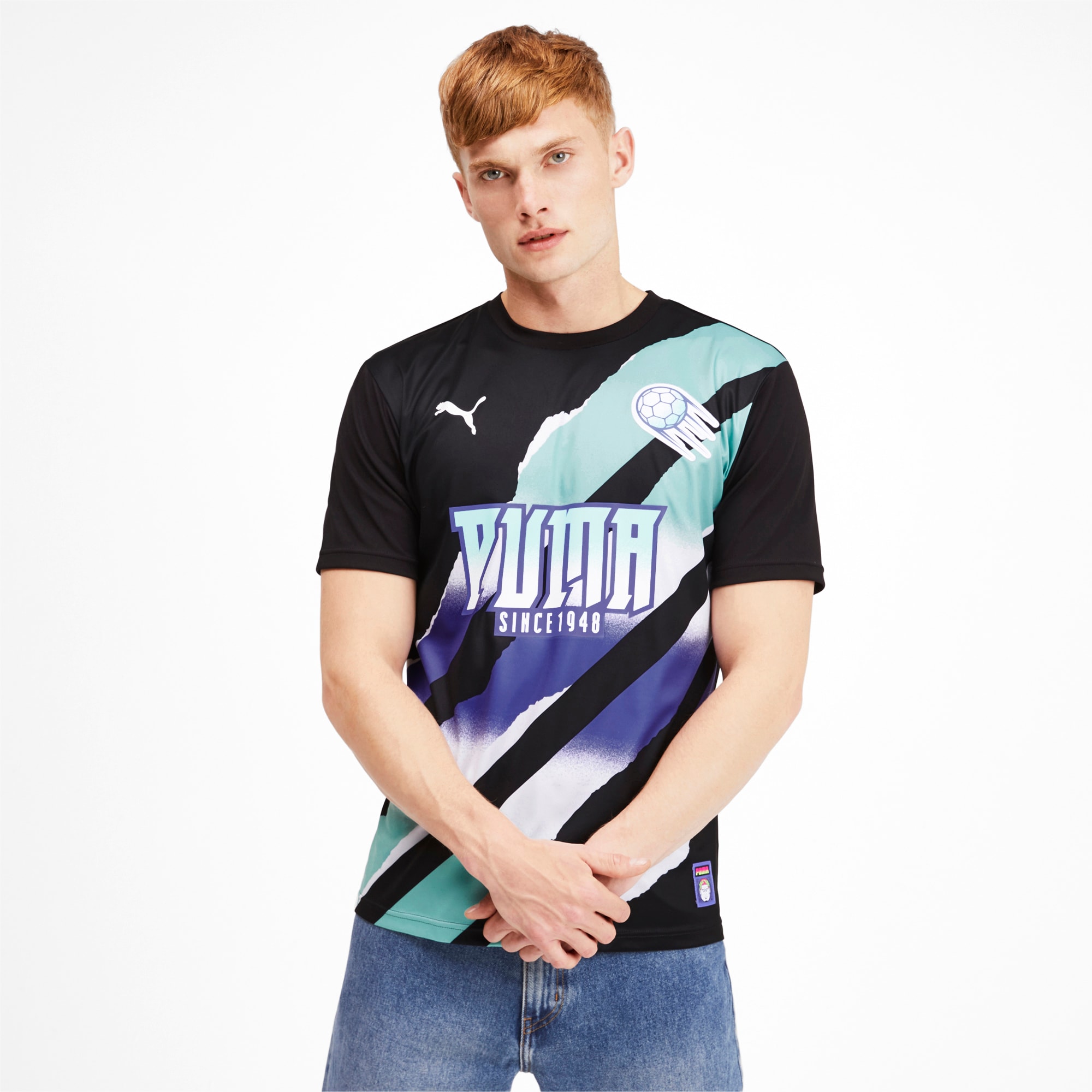 puma jersey t shirt