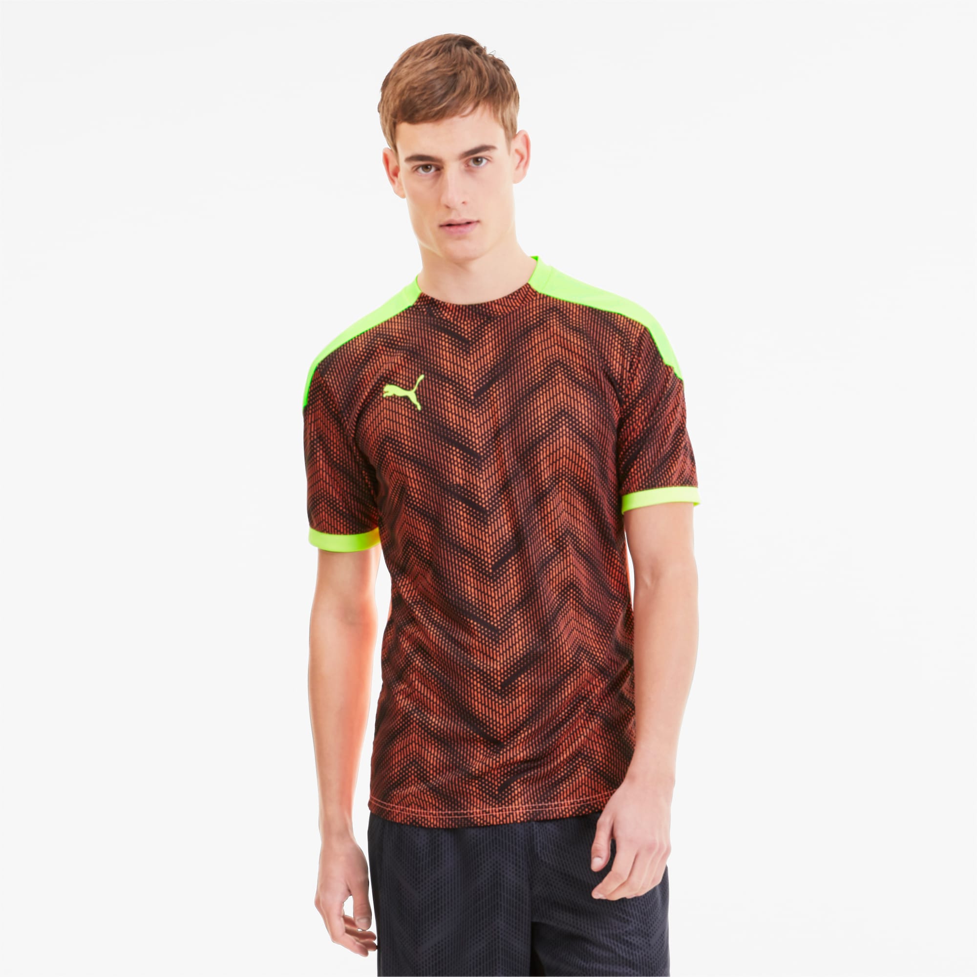 Red blue yellow hot sale puma shirt