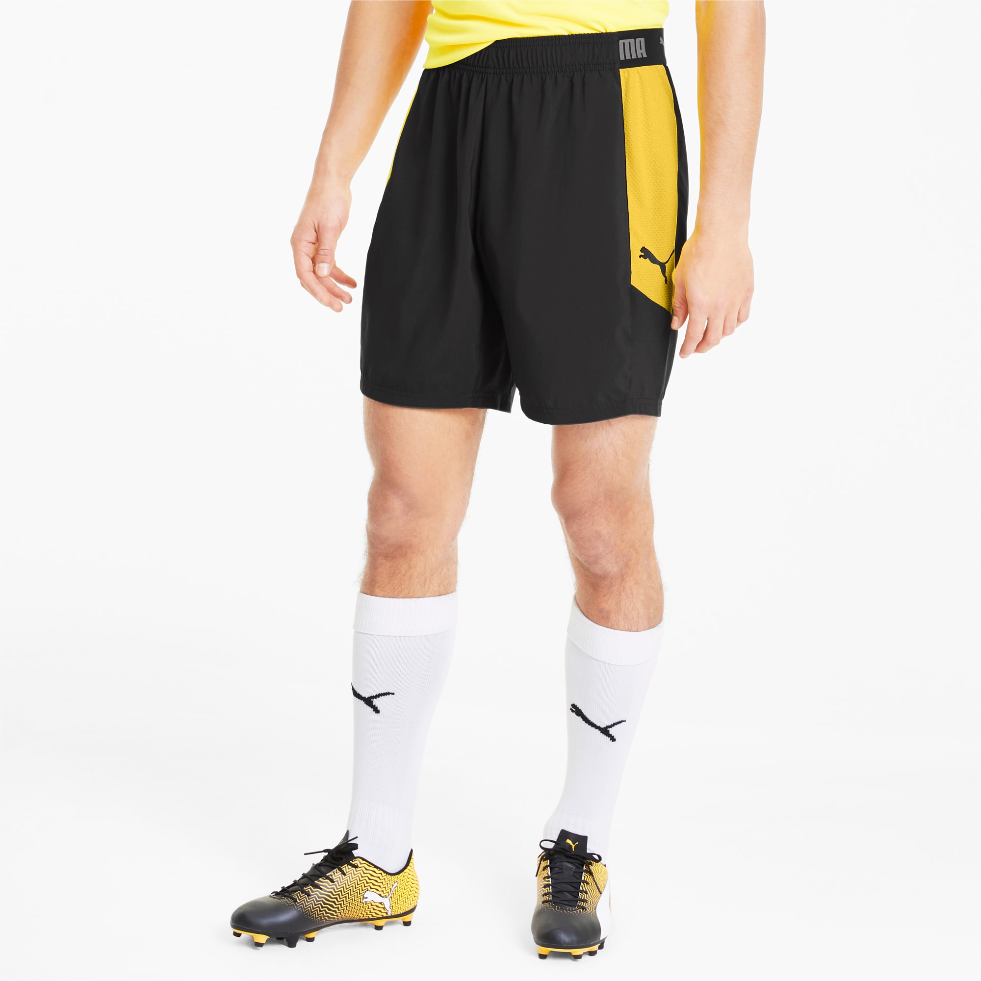 puma football shorts