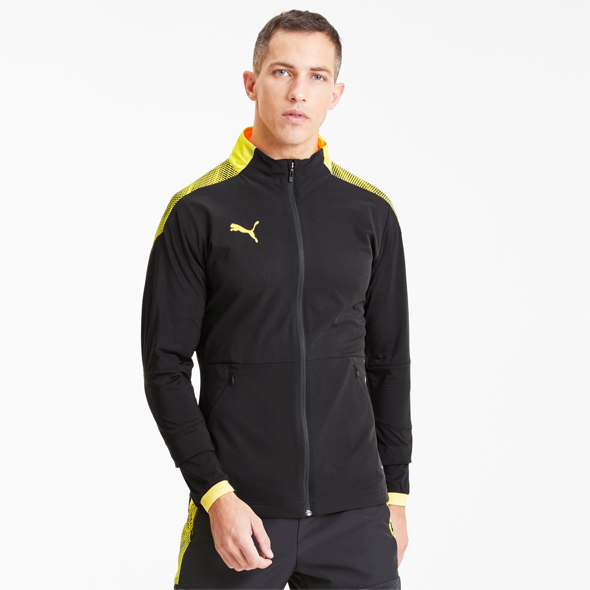 puma jacket yellow