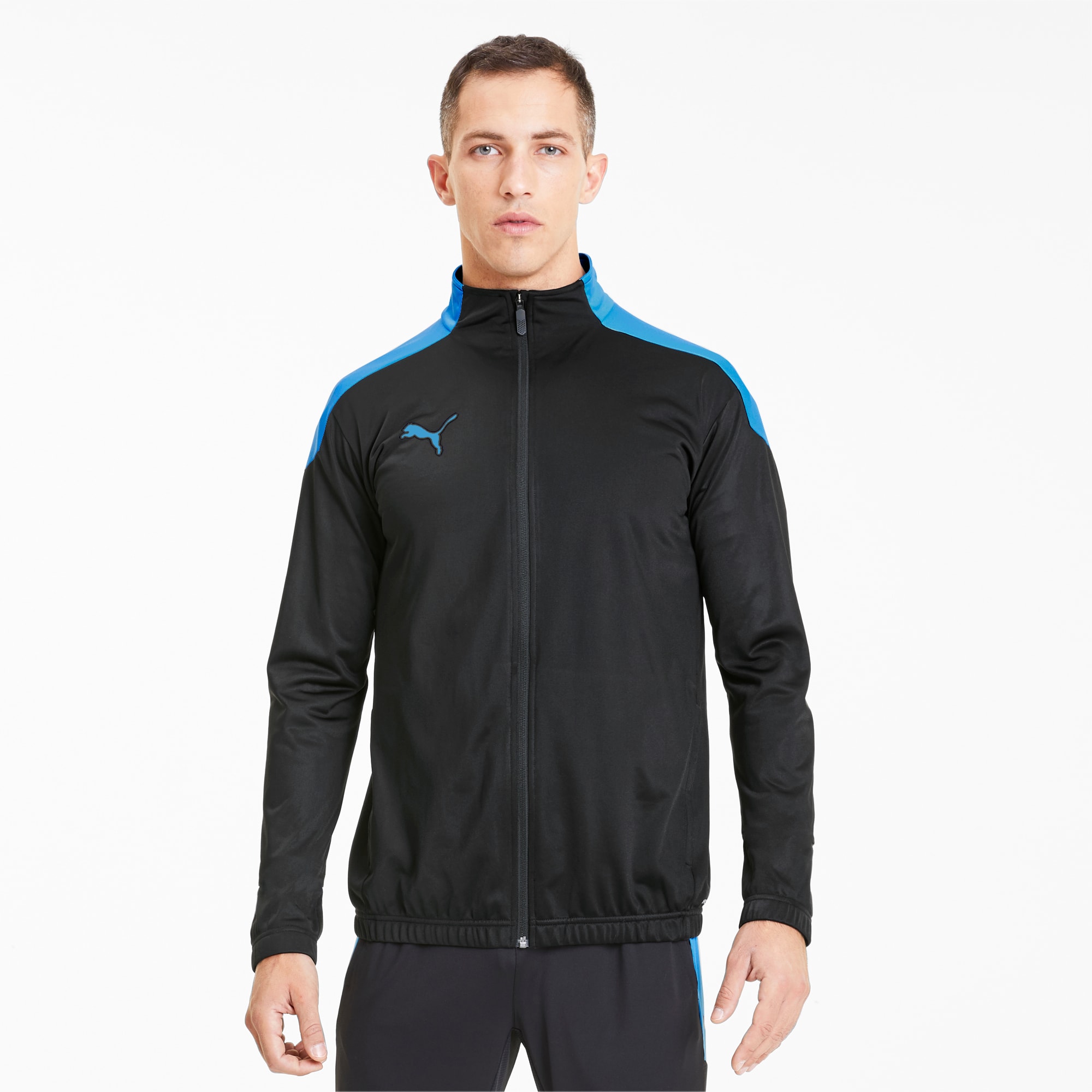 Puma blue track jacket top