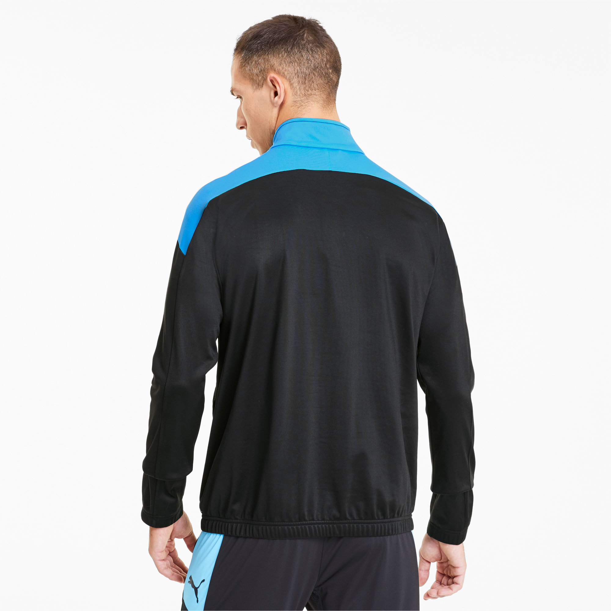 Puma track jacket blue top