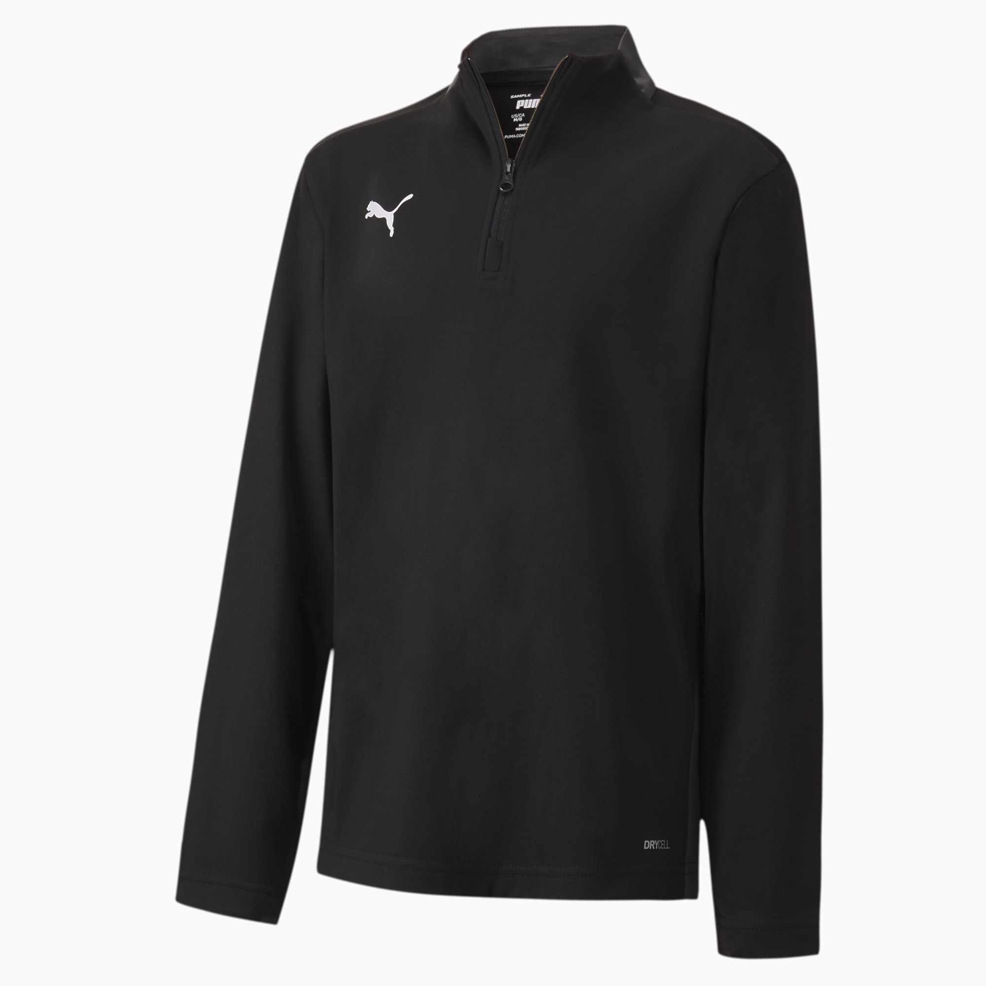 Ftblplay Quarter Zip Youth Top Puma Black Asphalt Puma Shoes Puma Estonia