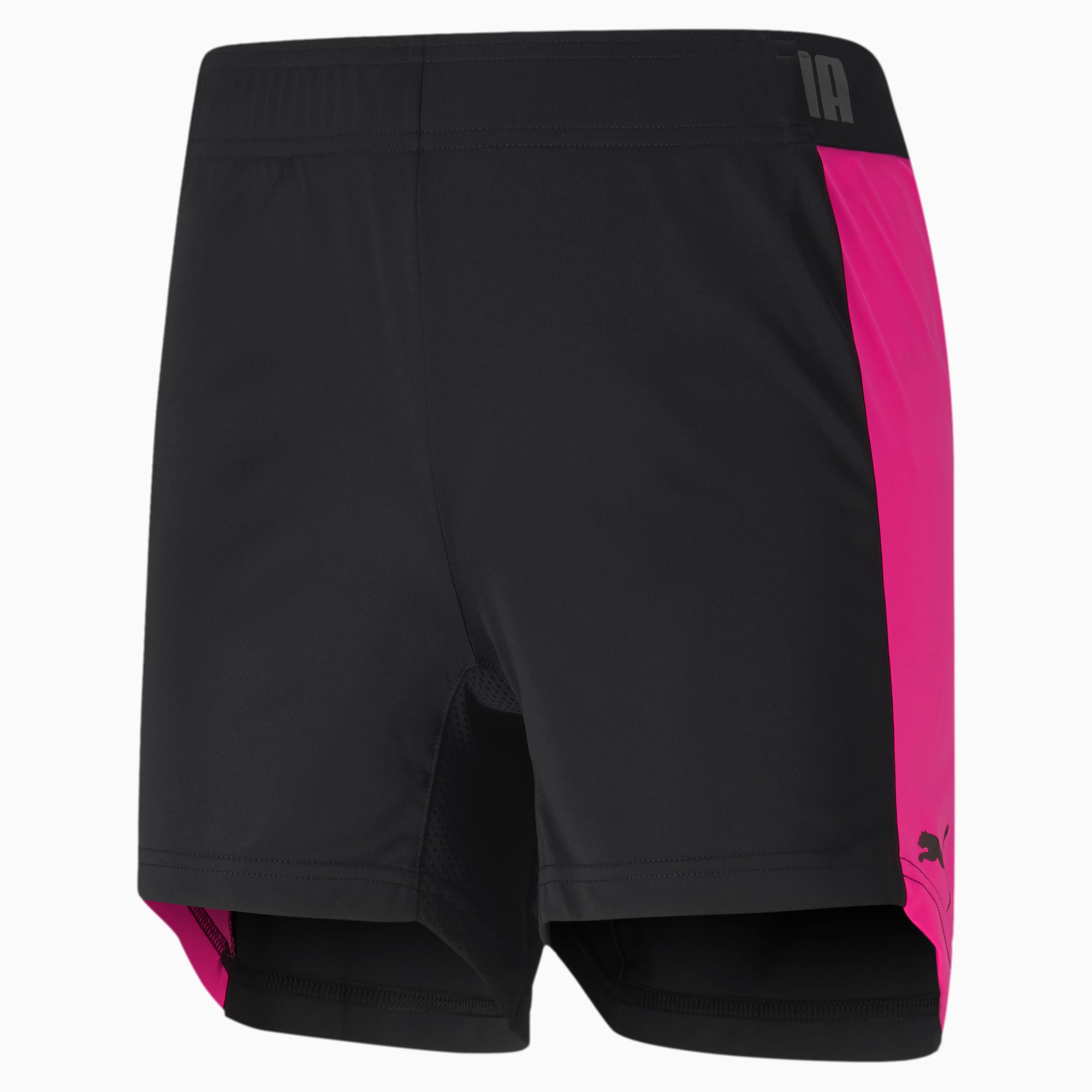 puma black shorts womens
