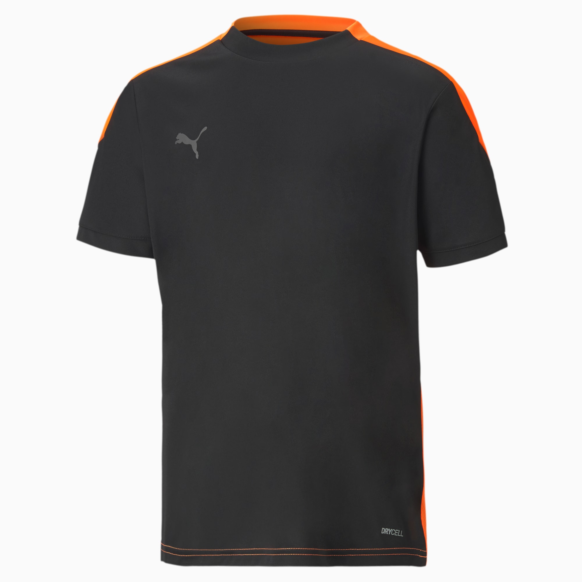 Puma公式 キッズ Ftblnxt サッカー 半袖 Tシャツ Jr 1 160cm ジュニア 練習着 男の子 Puma Black Shocking Orange プーマ サッカー プーマ