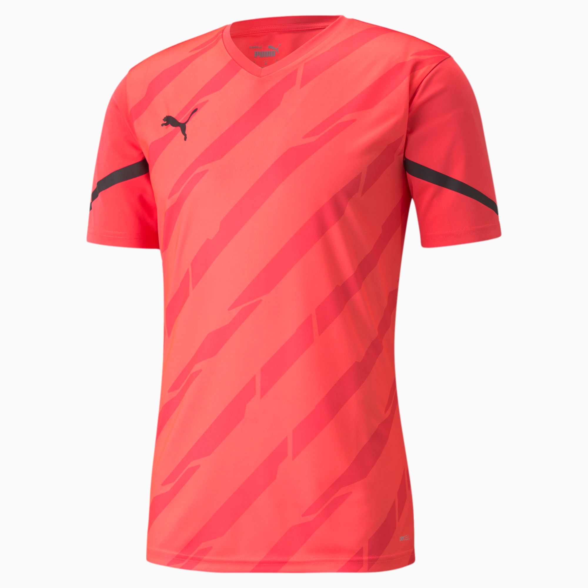 individualCUP Men's Football Jersey, Sunblaze-Puma Black, large-SEA