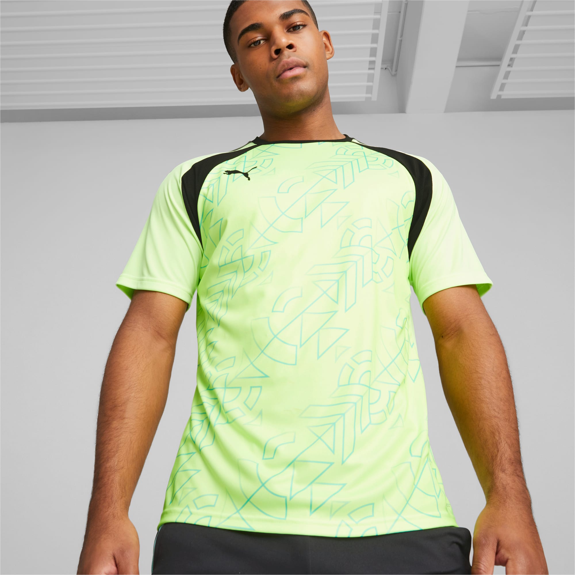Puma green outlet football shirt