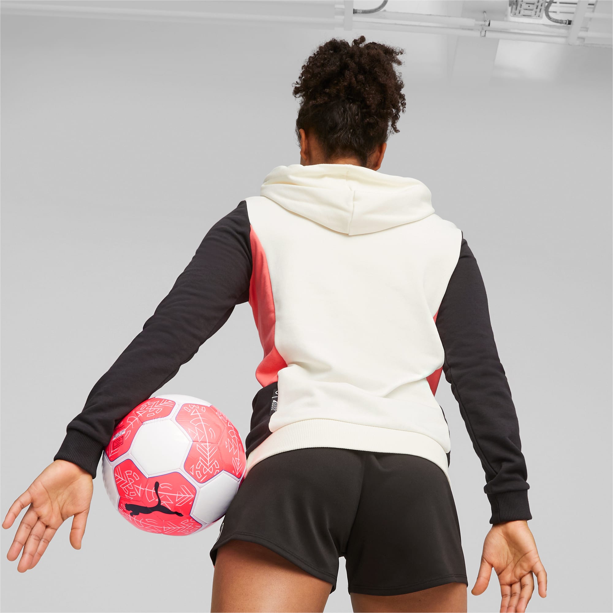 PUMA Queen Women s Football Hoodie white PUMA