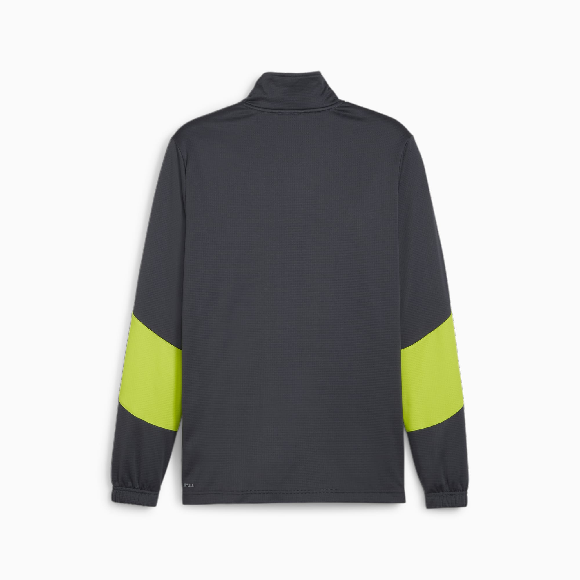 Puma Classics T7 track jacket in black and lime