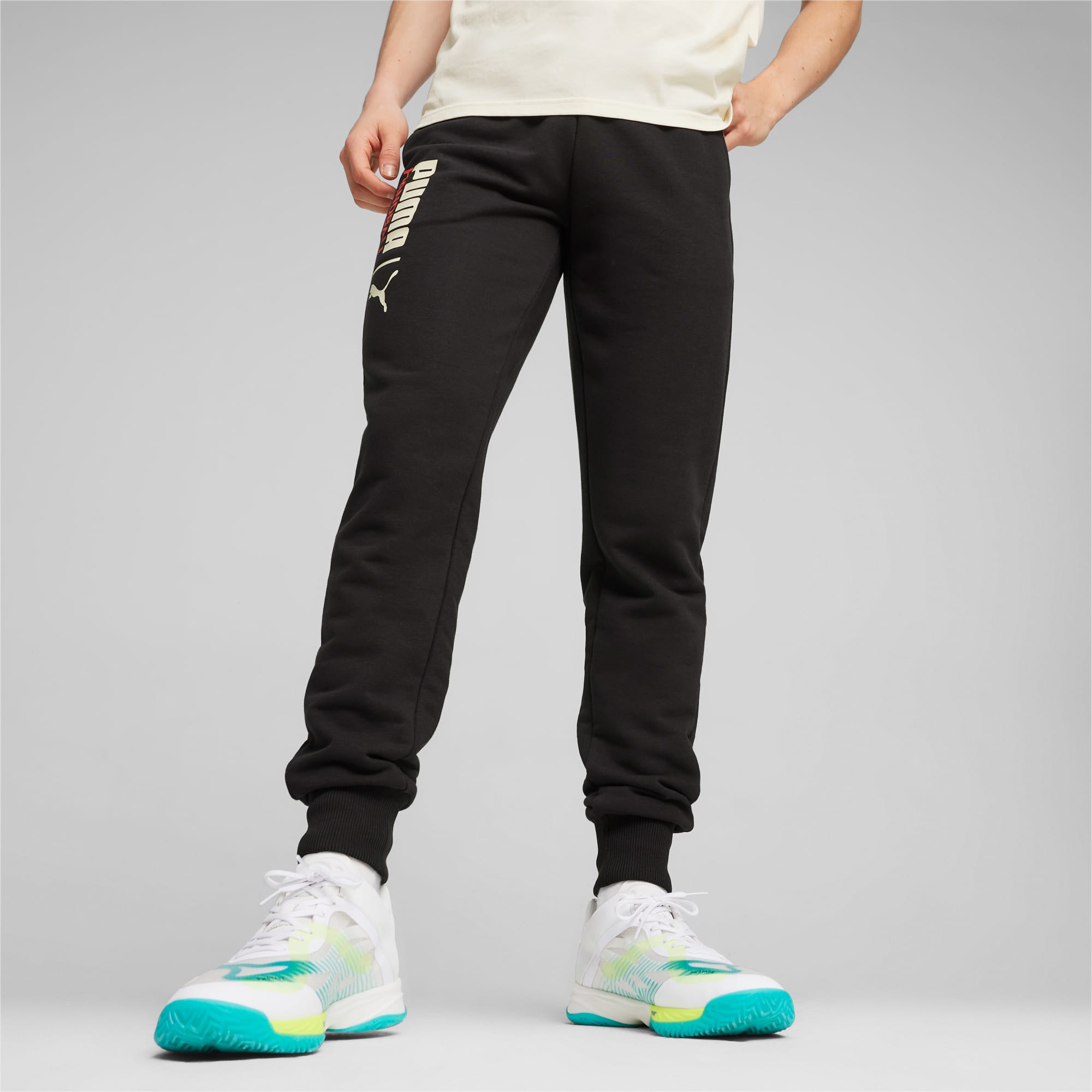 Handball Sweatpants Men beige PUMA