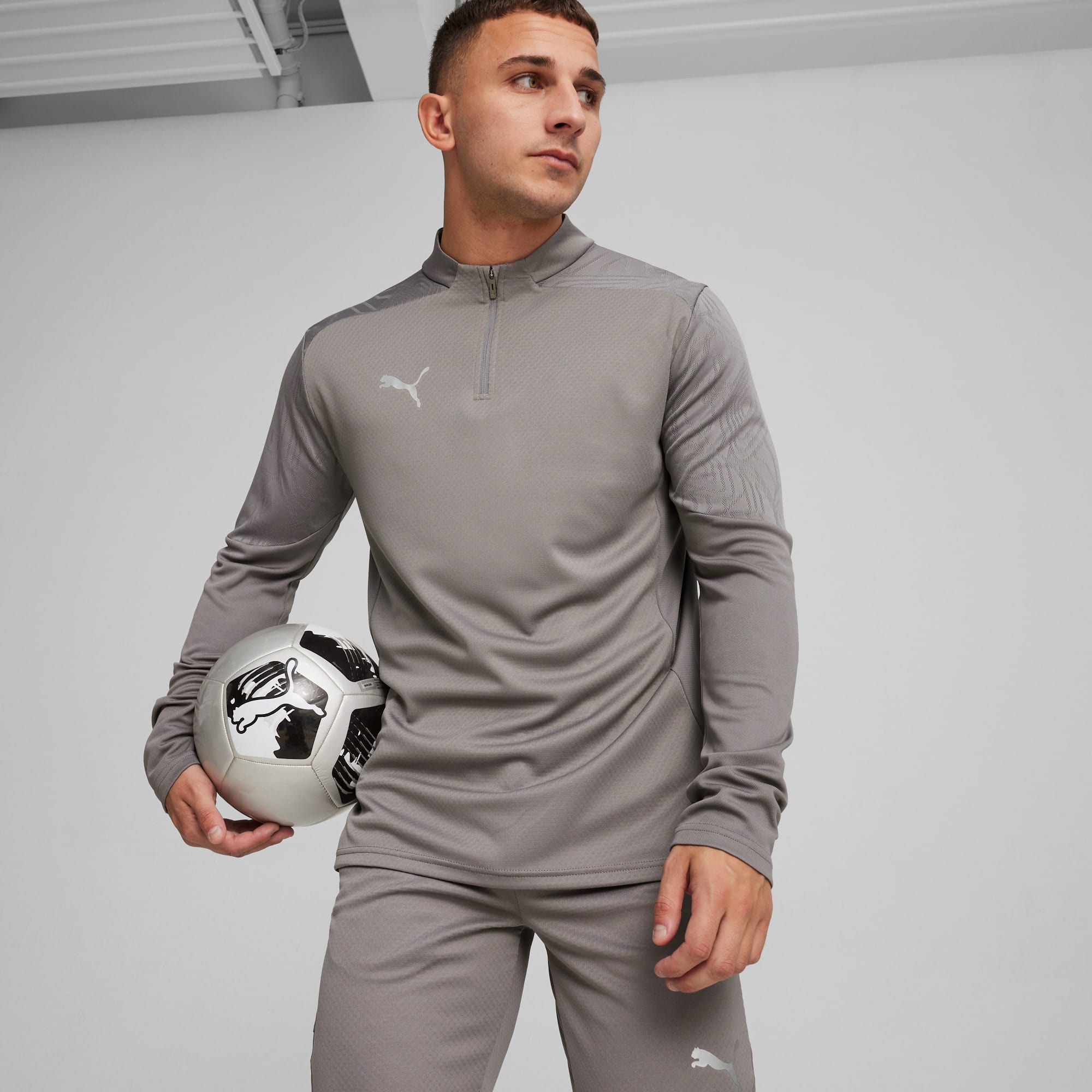 teamFINAL Quarter-Zip Men's Soccer Training Jacket | PUMA