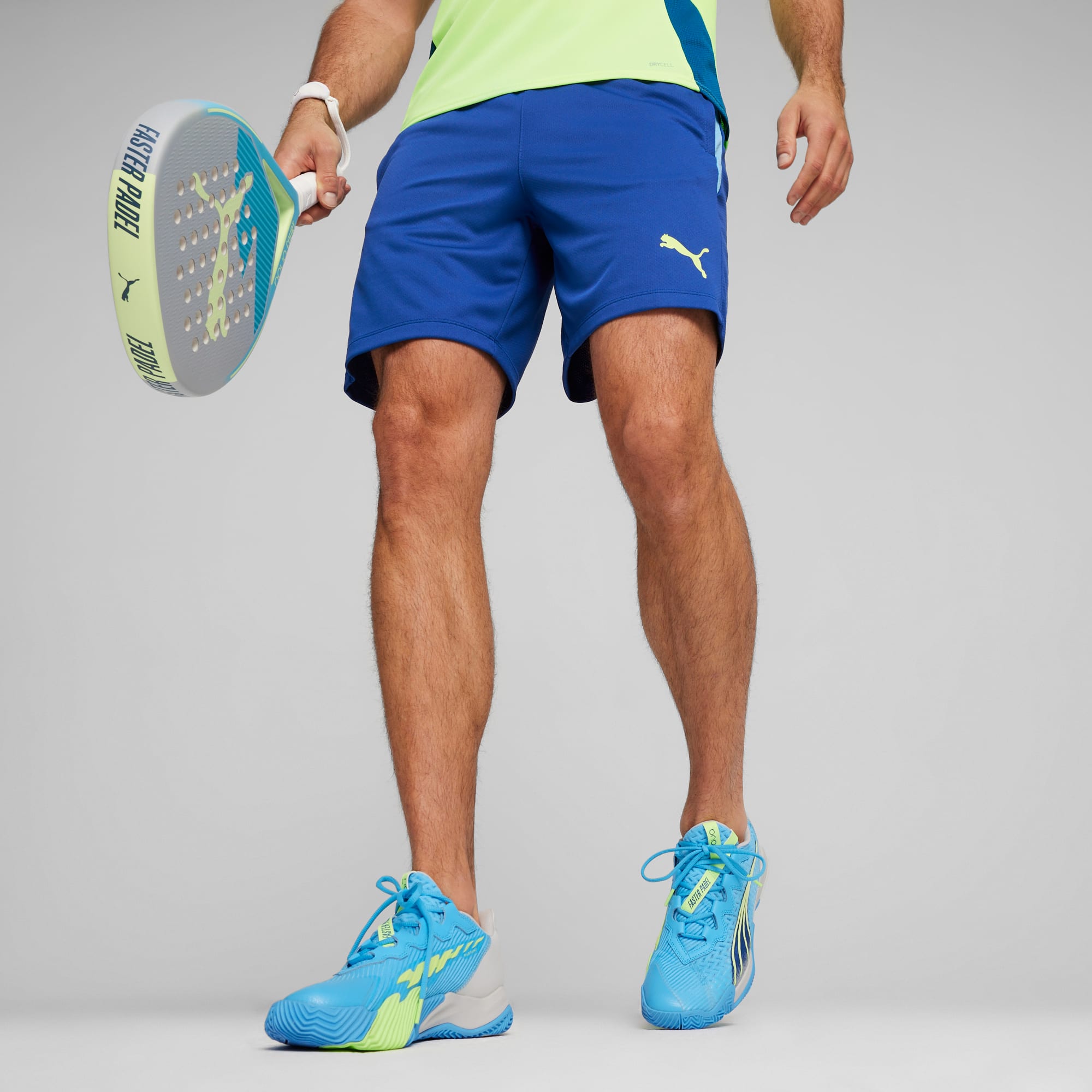 Blue puma shorts outlet