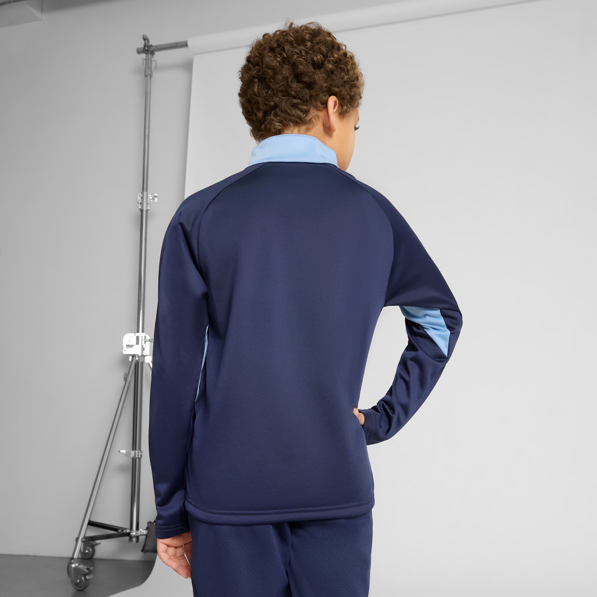 individualLIGA Big Kids' Quarter-Zip Top | PUMA