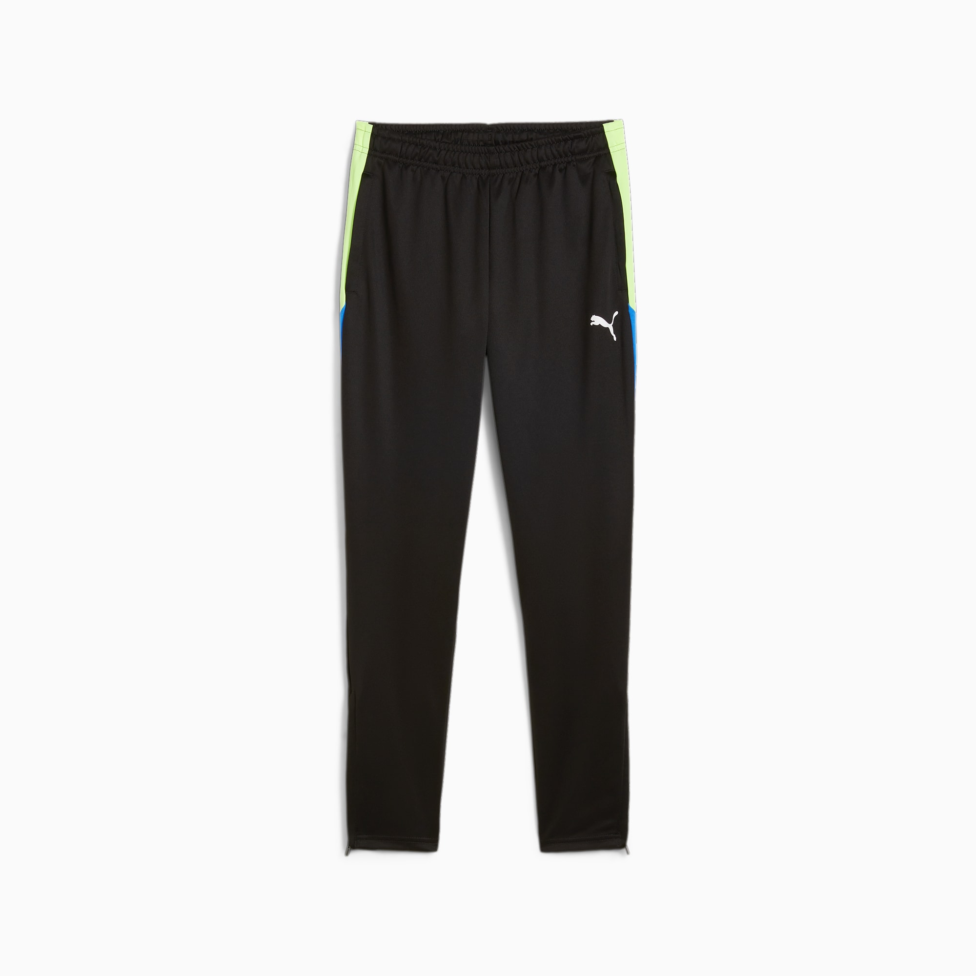 individualLIGA Training Pants Youth, PUMA Black-Fizzy Apple, large
