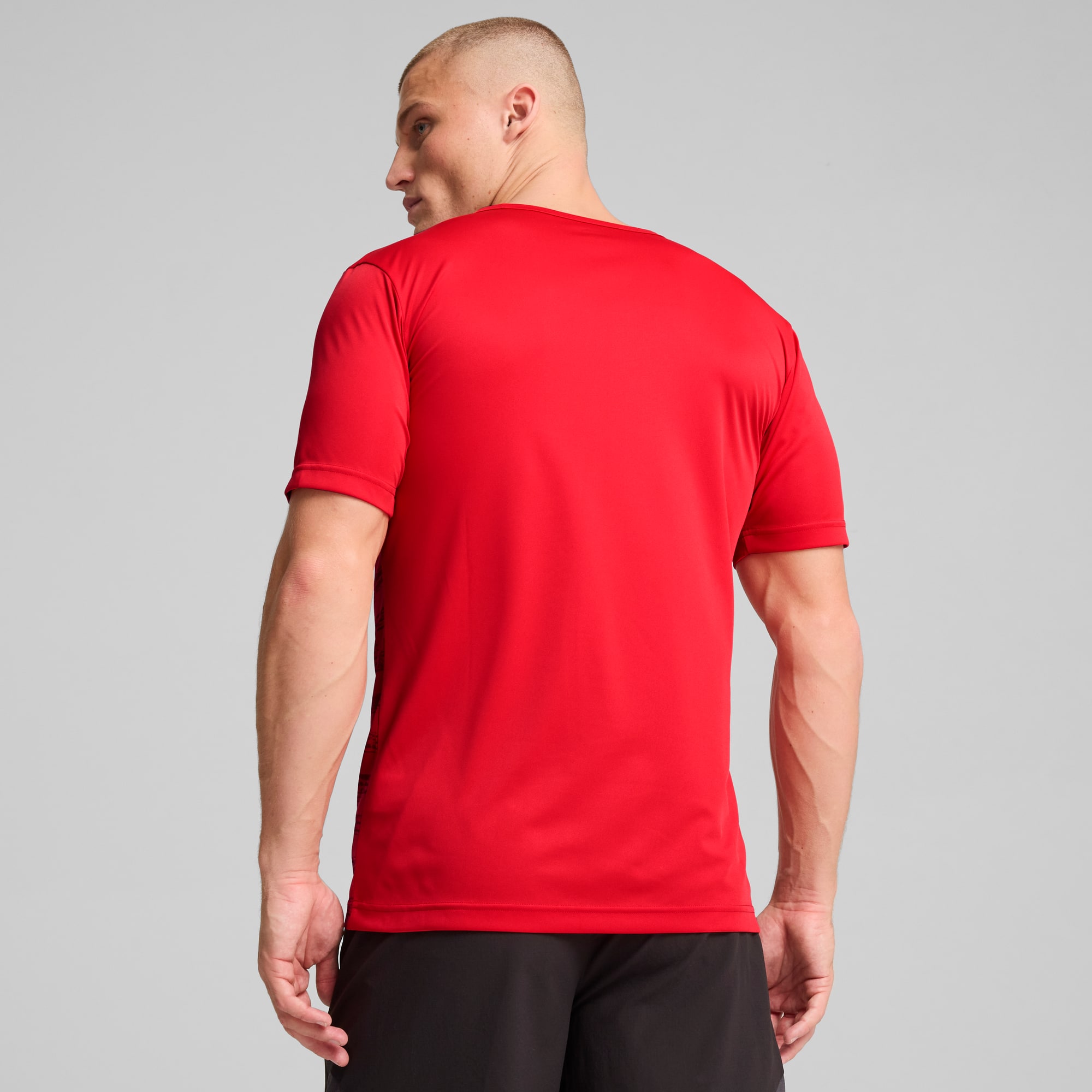 individualRISE Graphic Jersey Men, PUMA Red, large