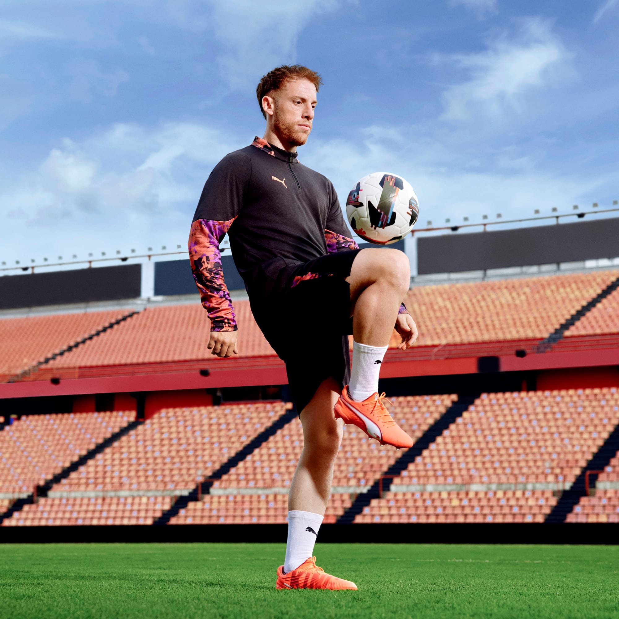 ウェア soccer IndividualCUP Quarter-Zip Men's Soccer Top | PUMA