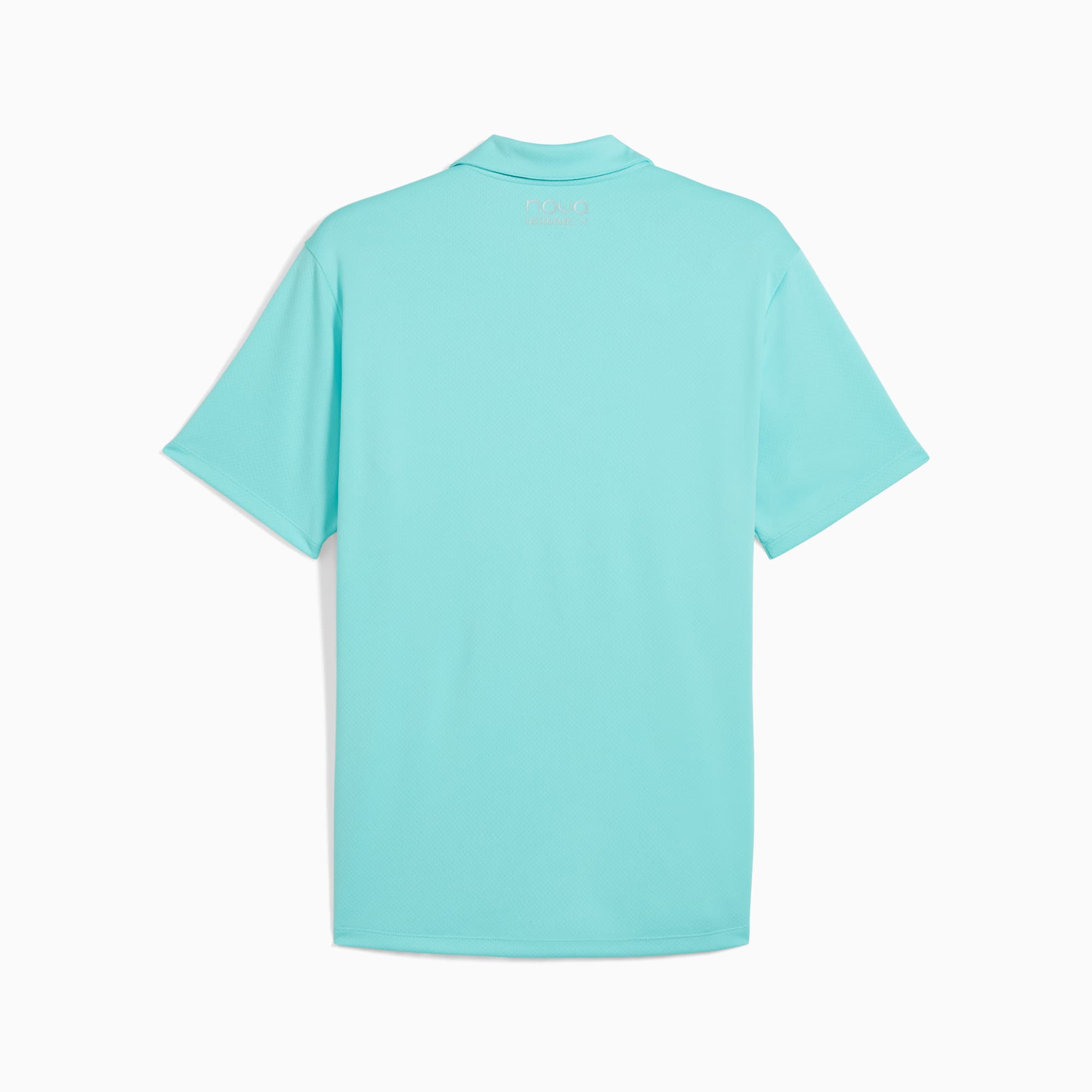 Individual Padel Polo Men, Safe Lake-Vivid Blue-Heat Fire, large