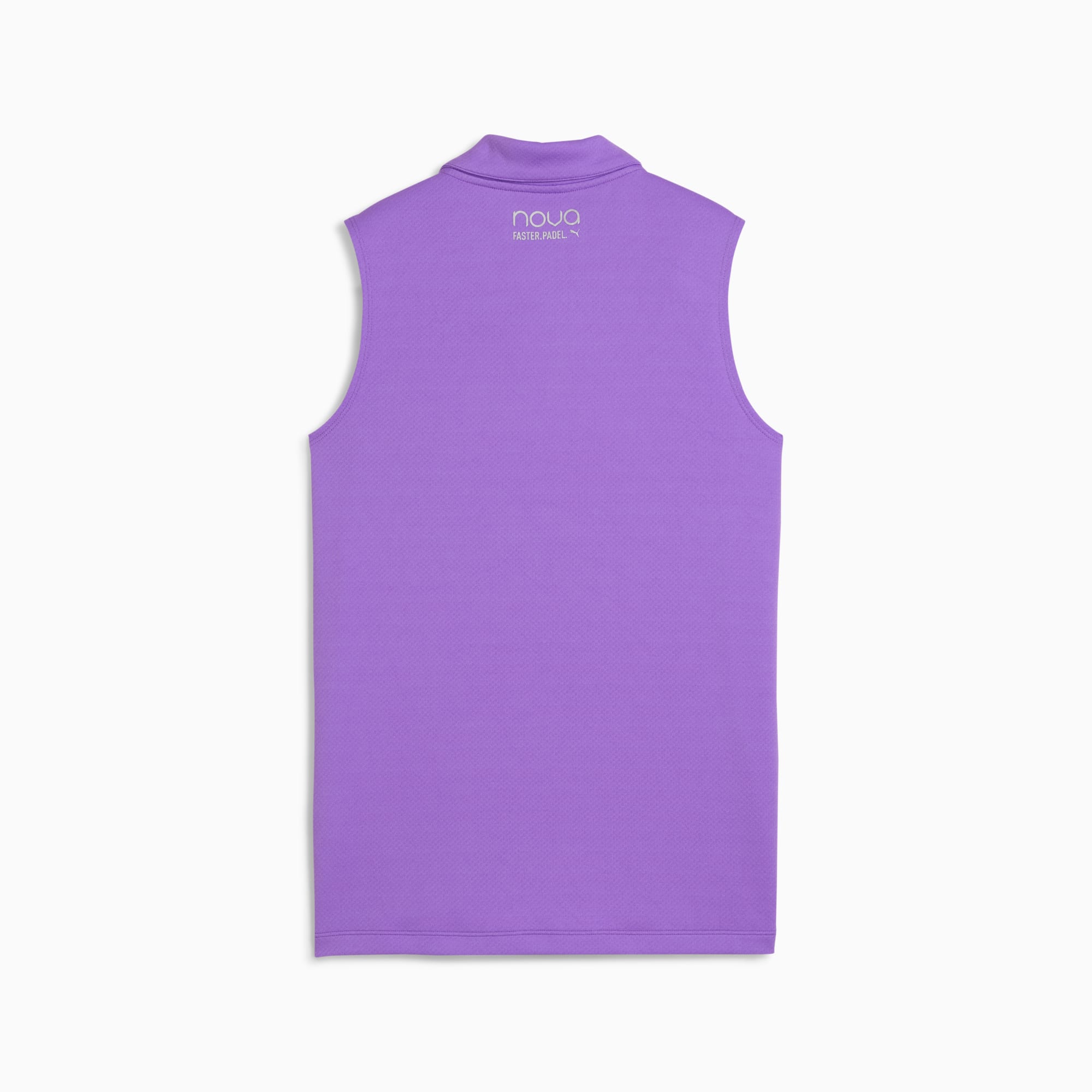 Individual Padel Polo Women, Purple Glimmer-Aquatic-PUMA White, large