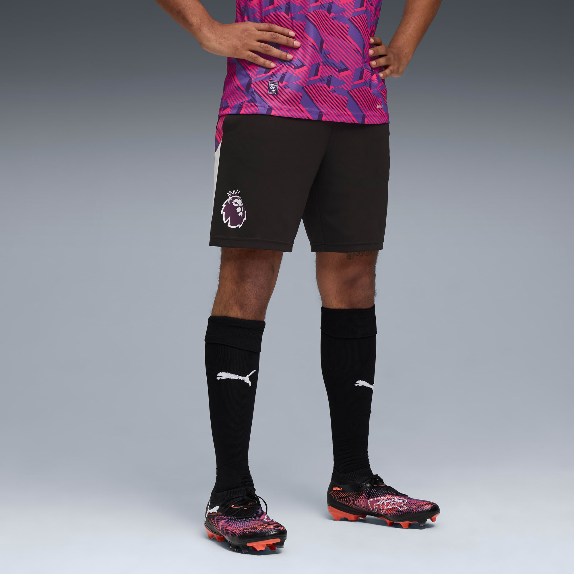 PUMA Football Shorts teamGOAL - Electric Blue Lemonade/PUMA
