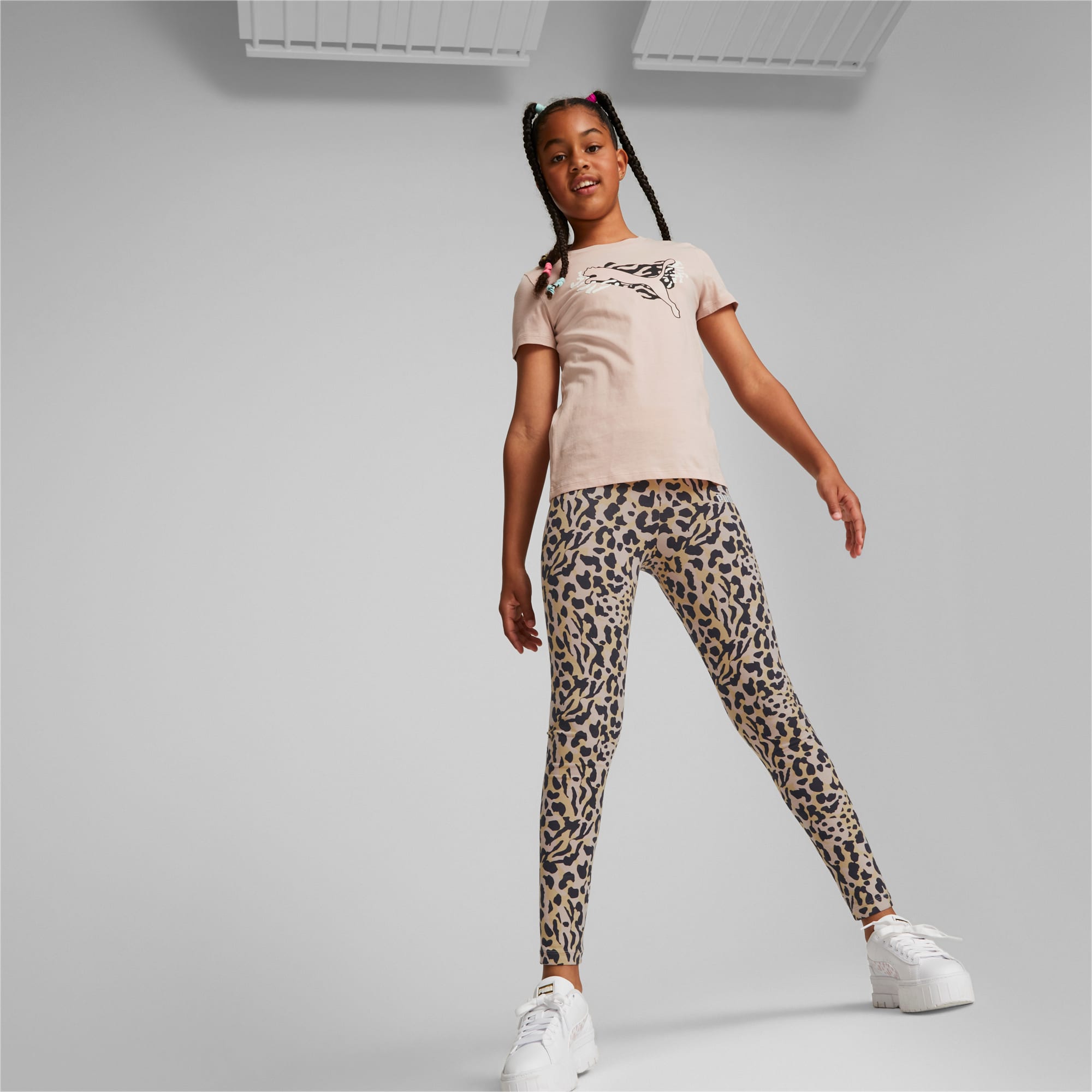 Alpha Printed Youth Leggings PUMA Shoes PUMA