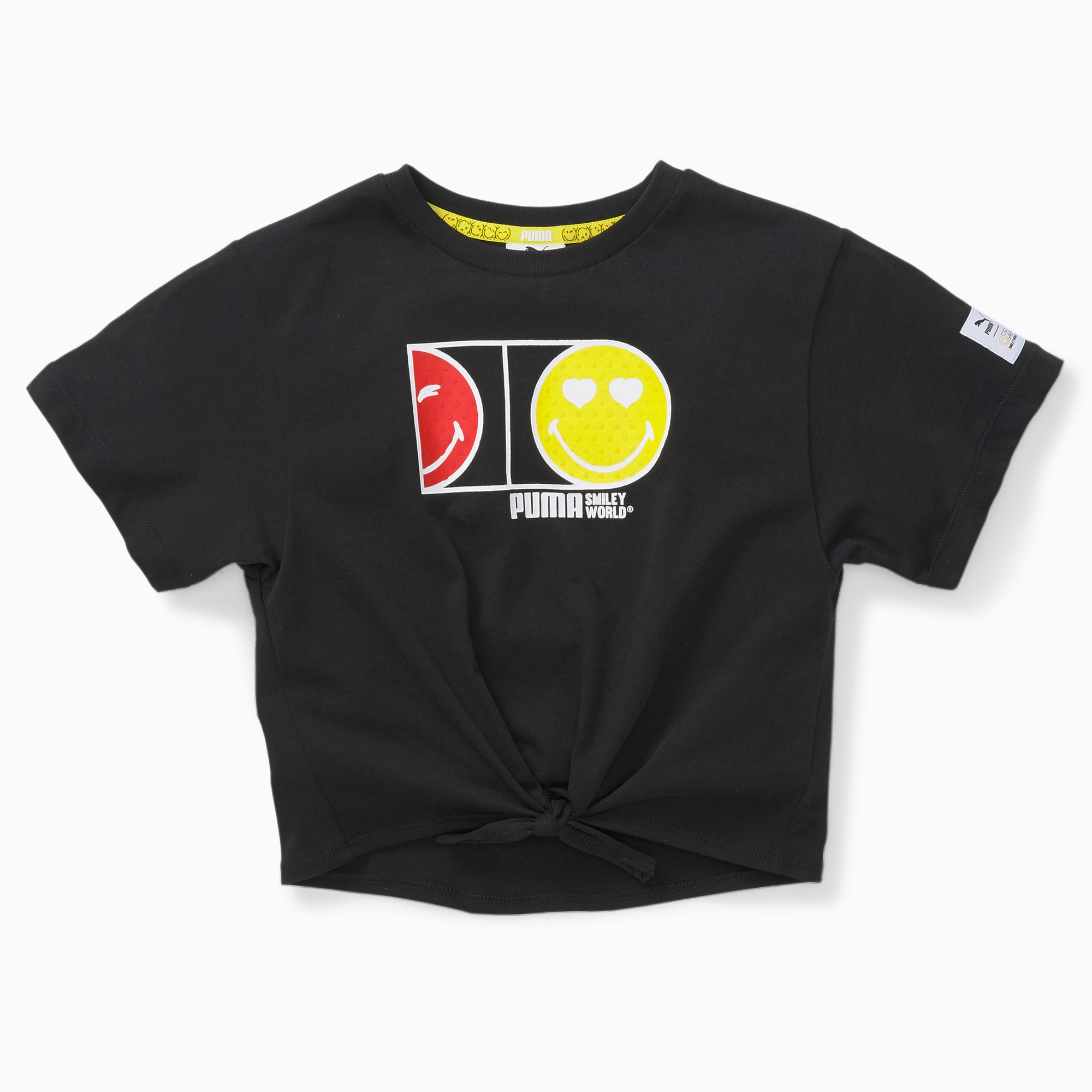 PUMA x SMILEYWORLD Kids\' Tee Knot PUMA 