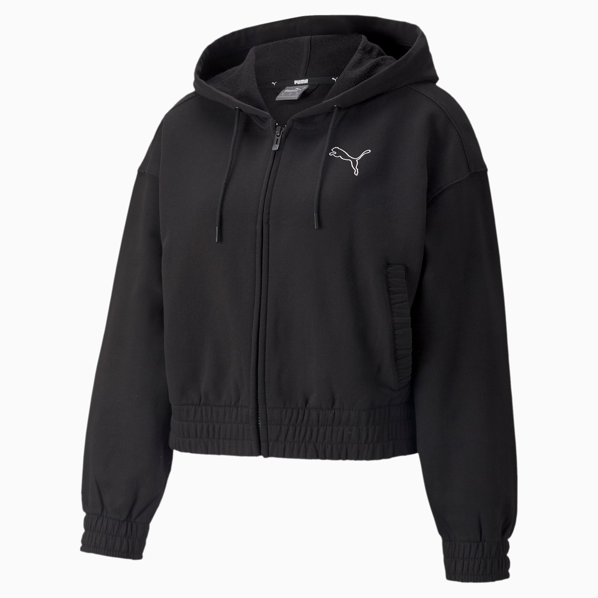 Black puma hoodie womens online
