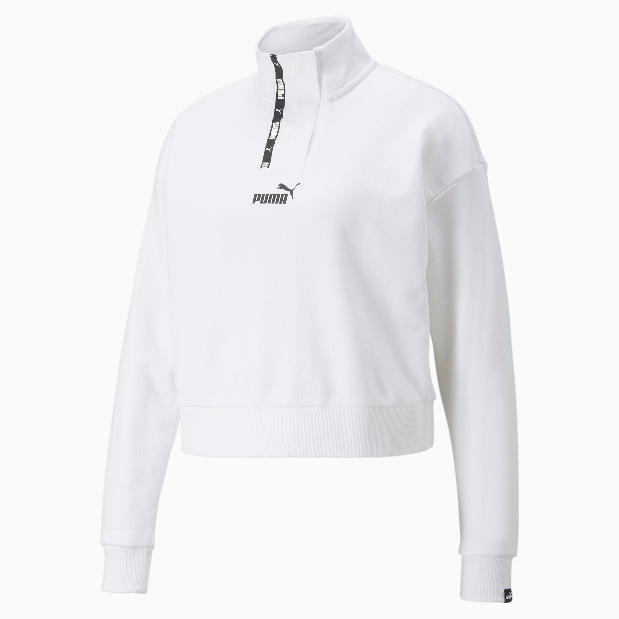 White clearance puma sweatshirt