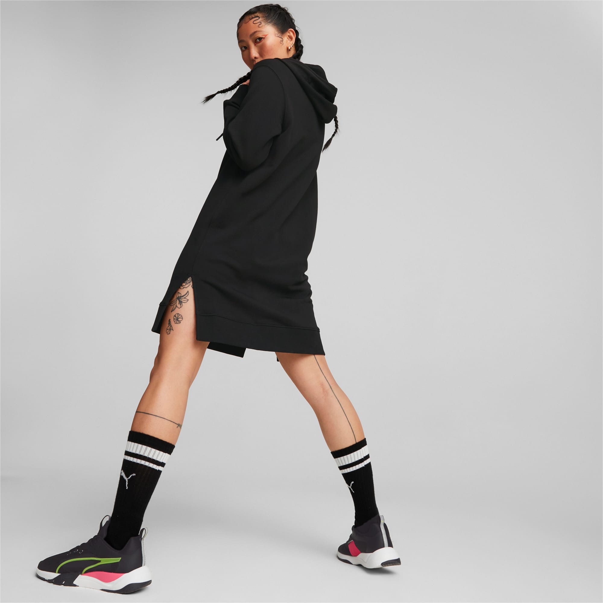 Puma hooded sweatshirt dress shop
