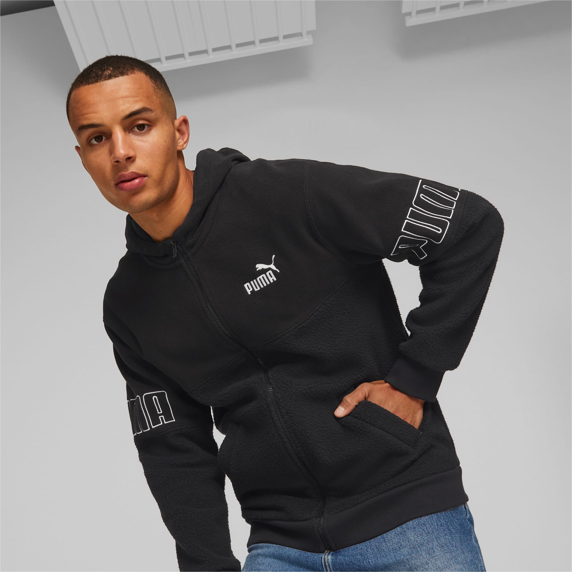 Power Full-Zip Men's Hoodie | PUMA