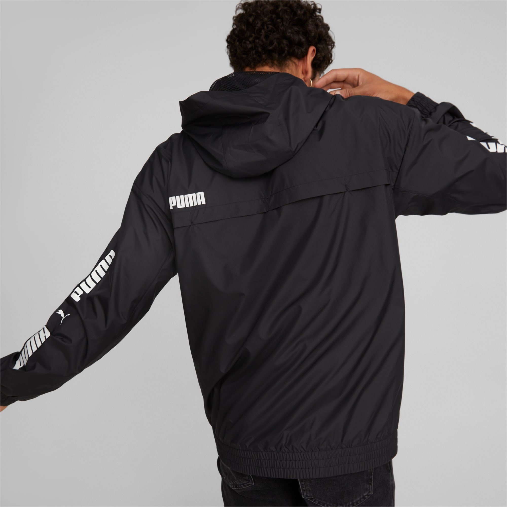 Puma colorblock windbreaker store