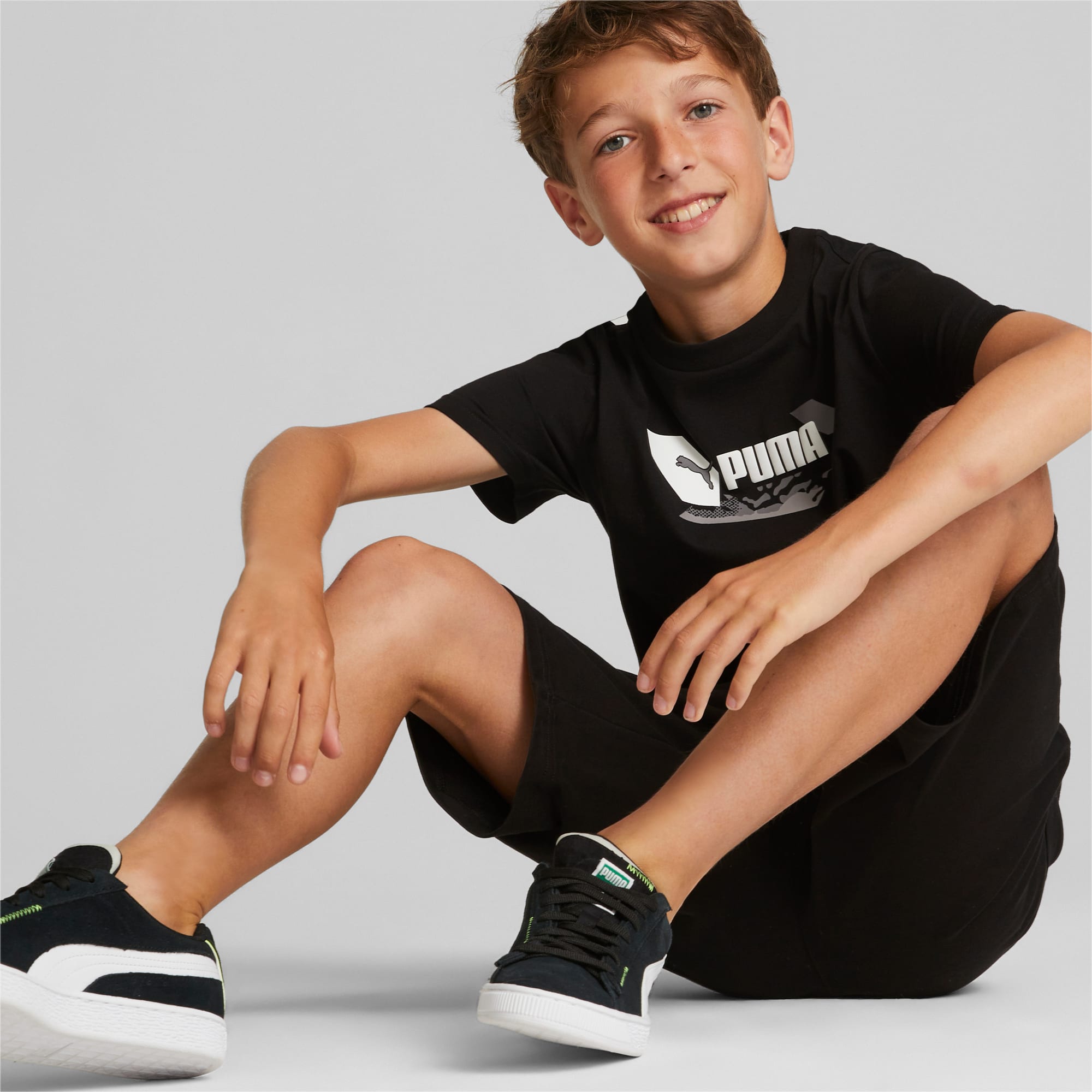 Alpha Kids' Graphic Tee | PUMA