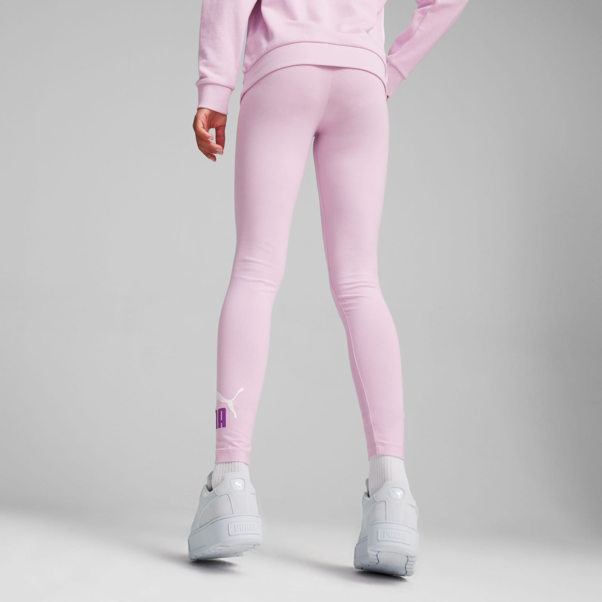 Essentials Logo Big Kids Leggings PUMA