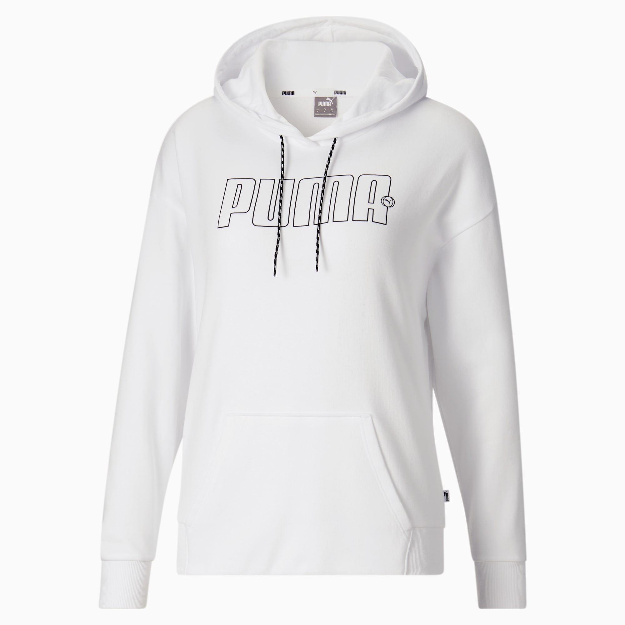 Sudadera Puma Rebel Mujer Blanco