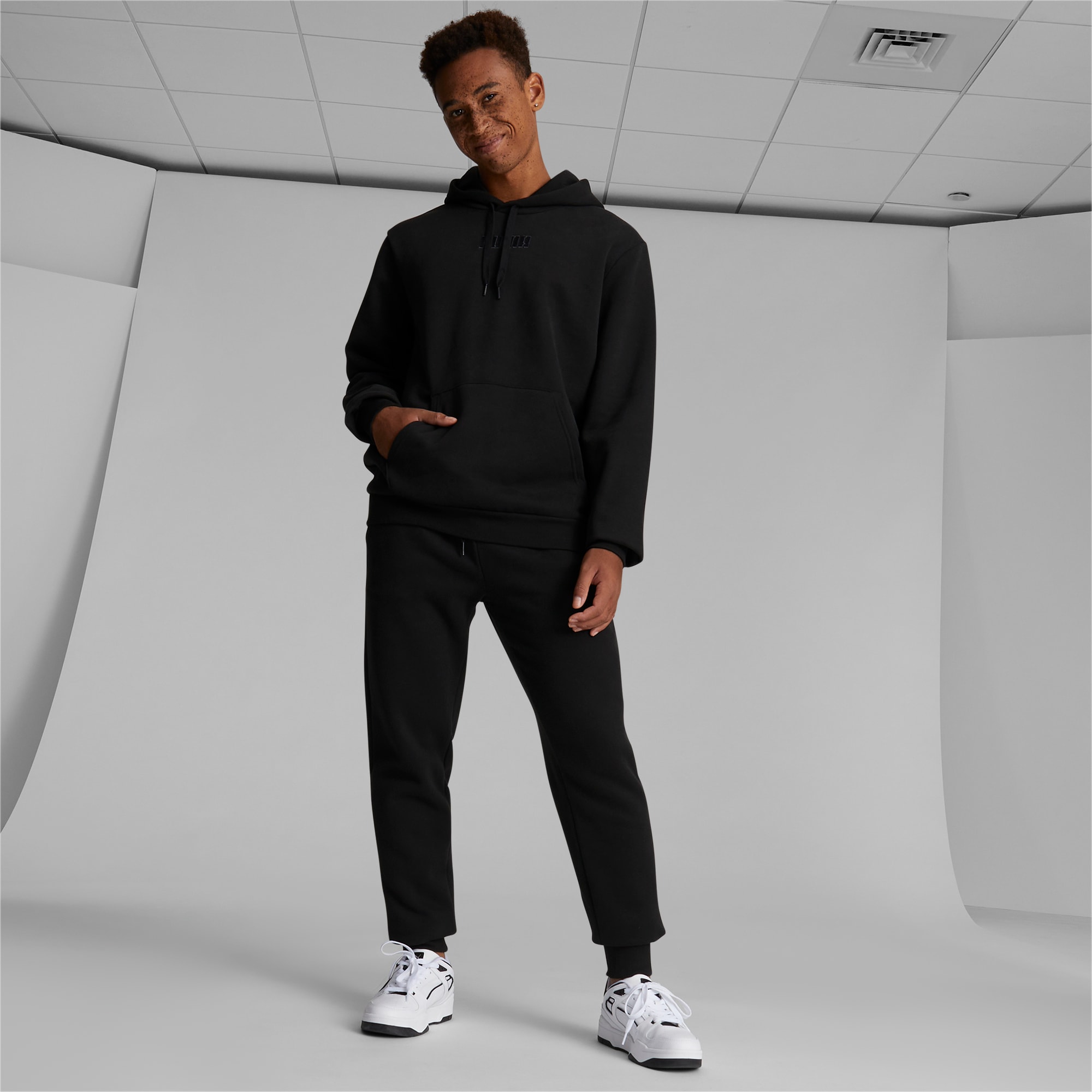 Puma Pantalon jogging Classics 535685 Noir Loose Fit