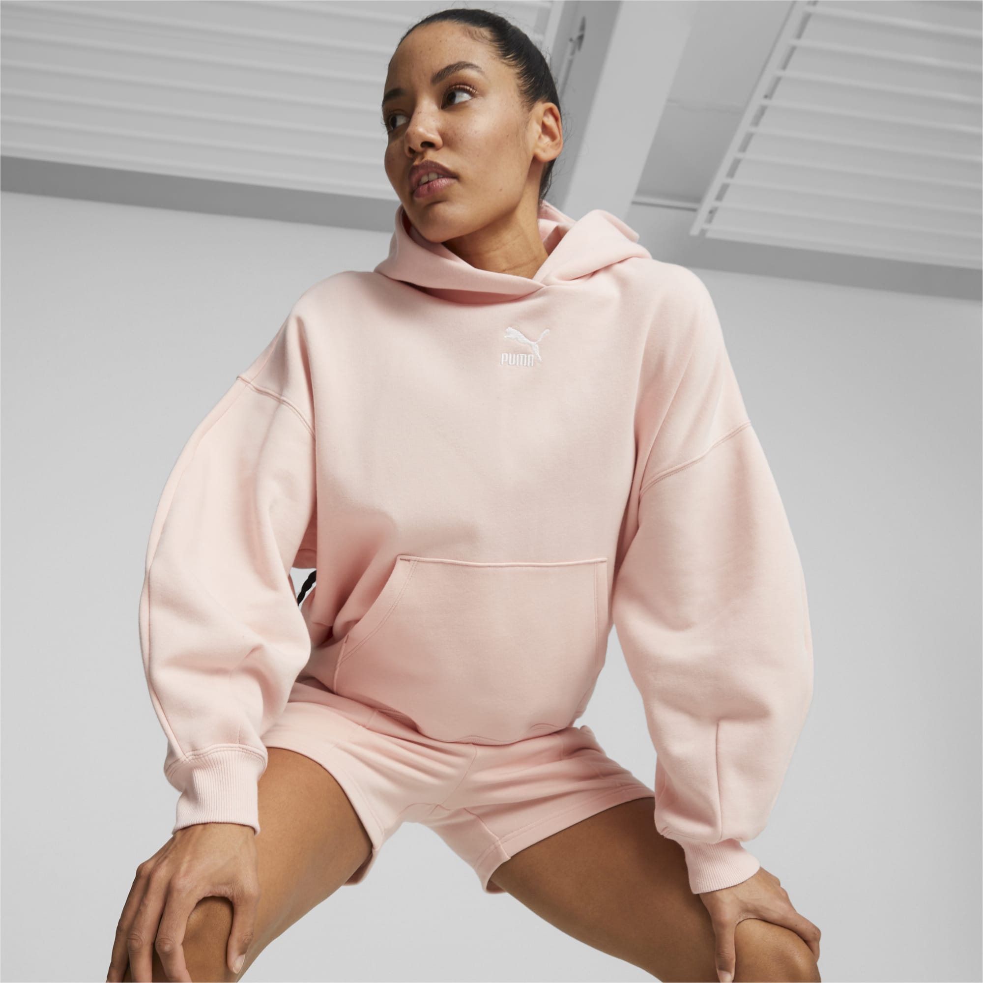 Puma oversized hoodie women's sales