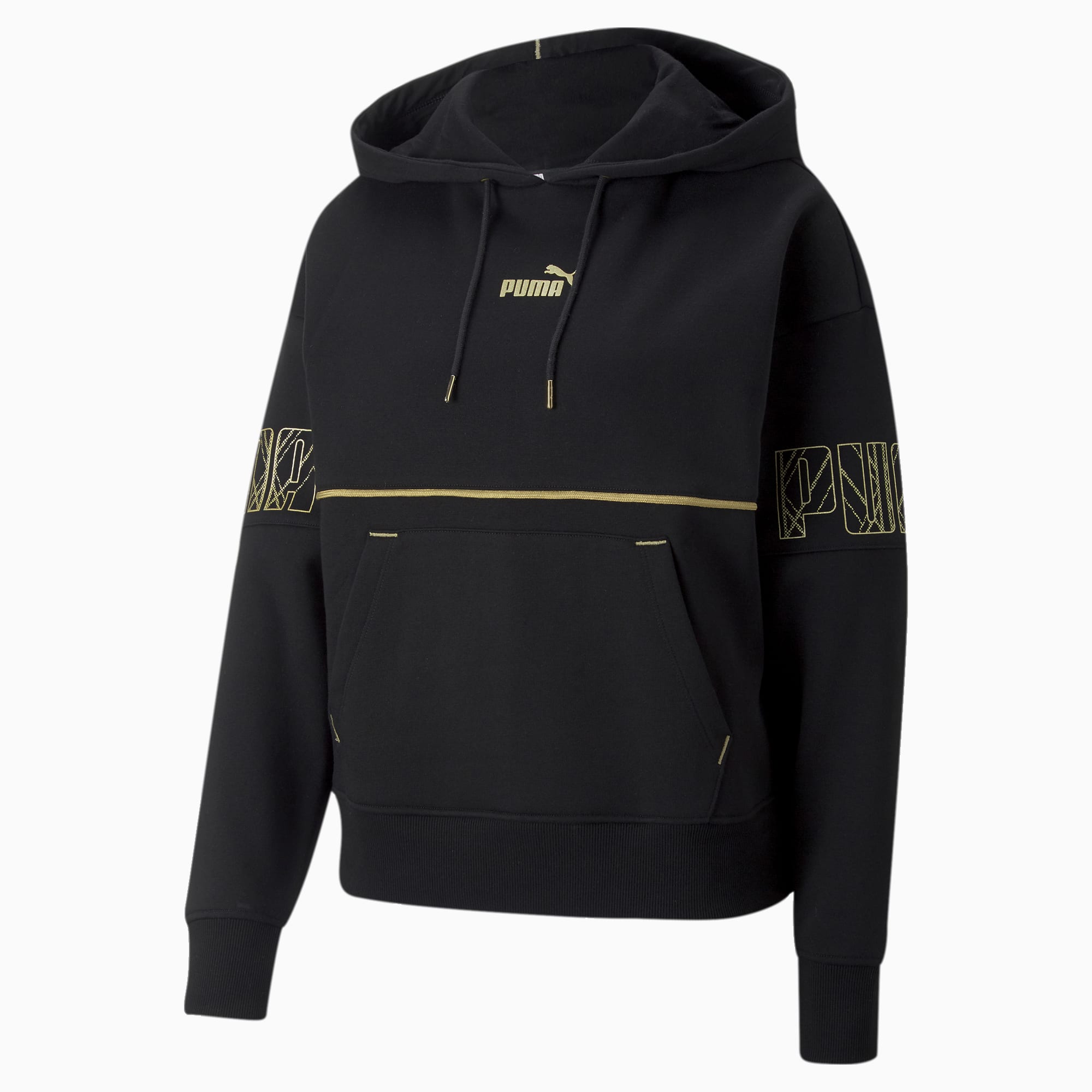 Puma glam shop oversized hooded dress