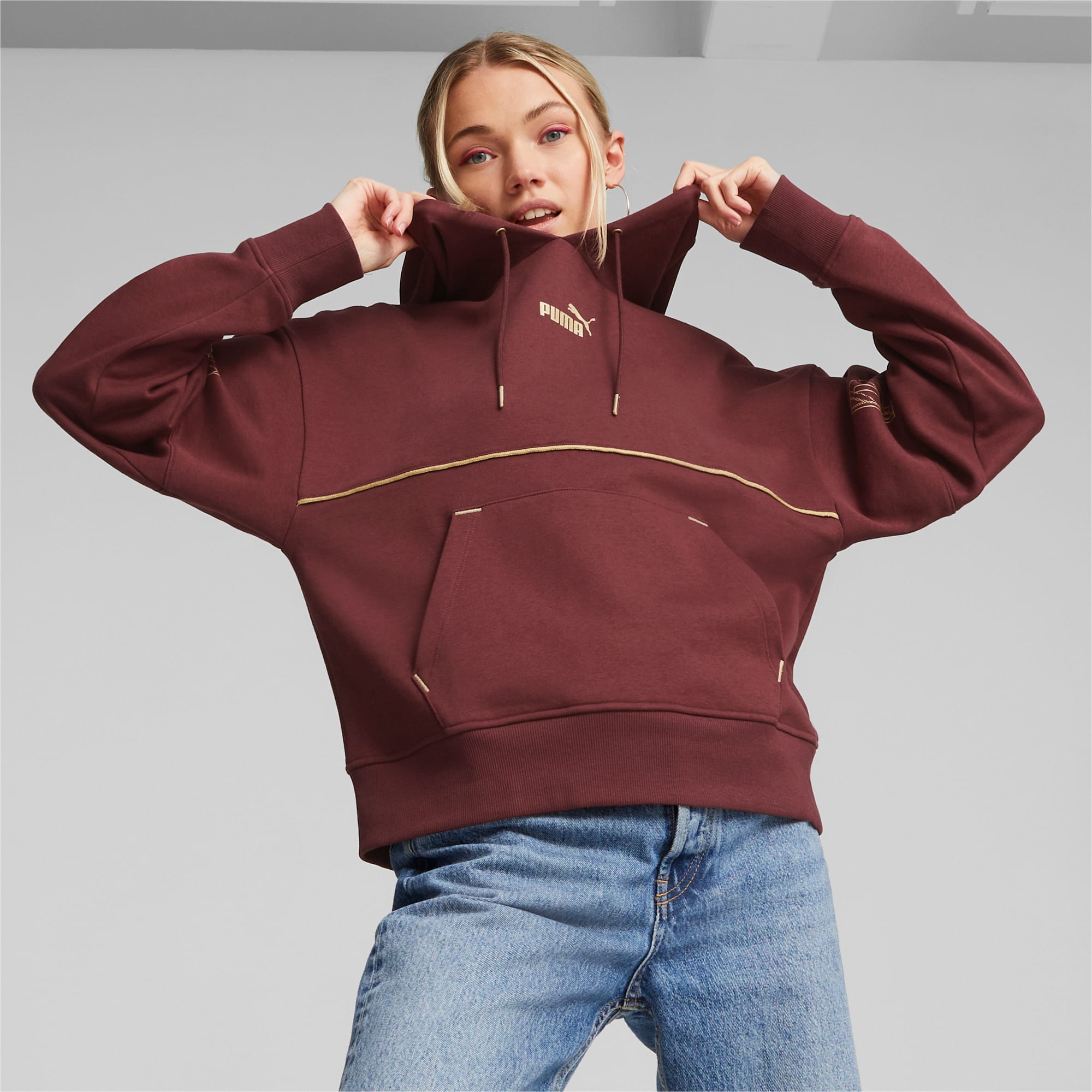 PUMA Power Deco Glam Hoodie Women