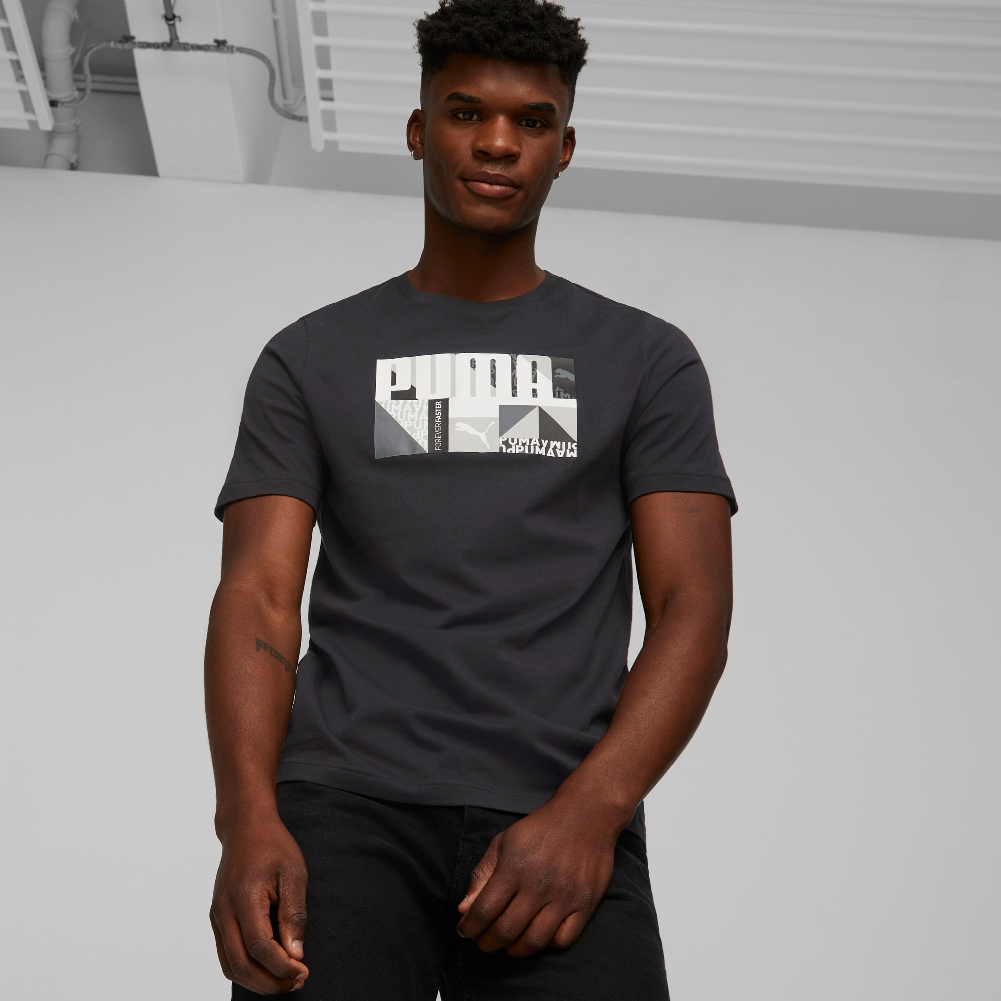 Puma forever faster t shirt on sale