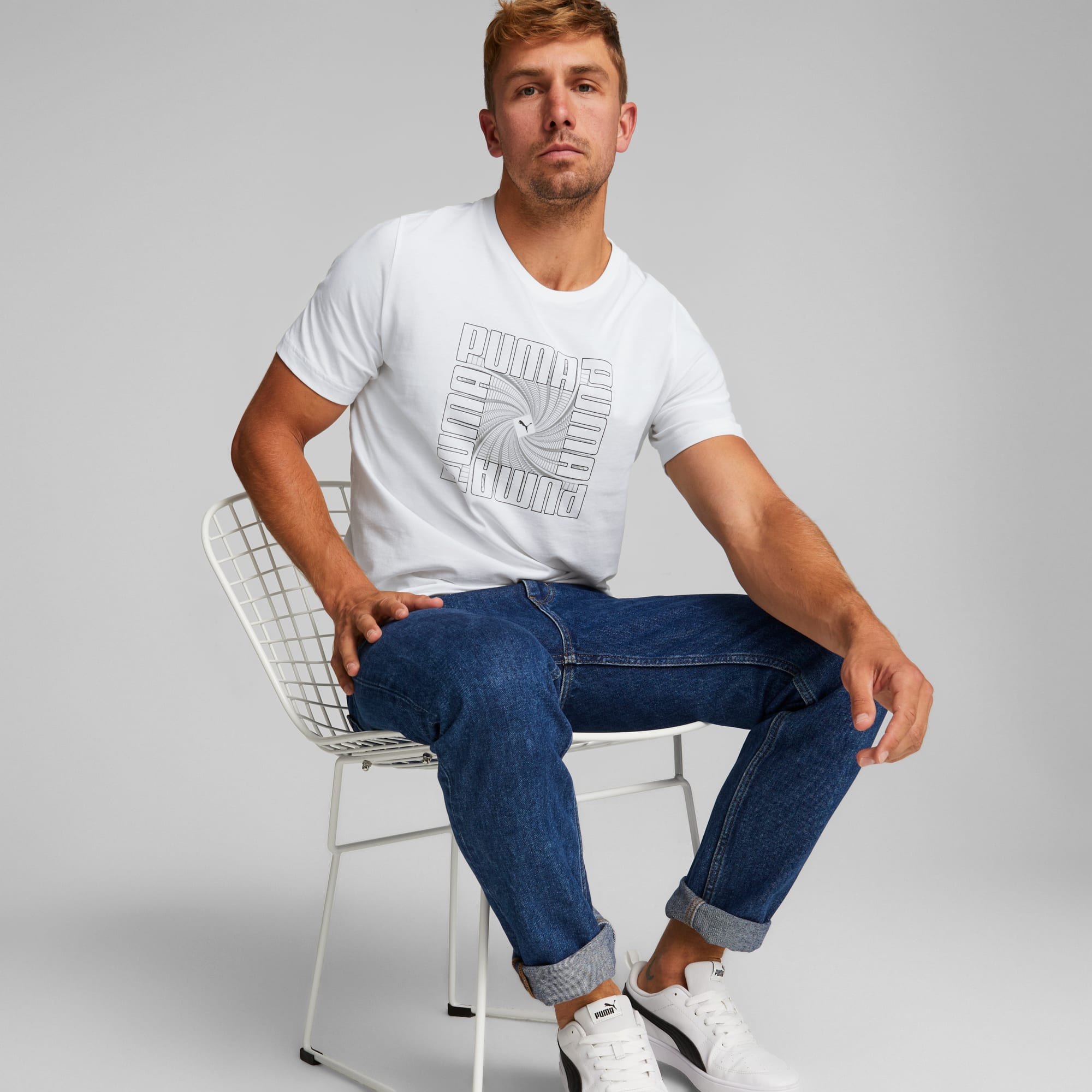 Reflective Men s Graphic Tee PUMA Shop All Puma PUMA