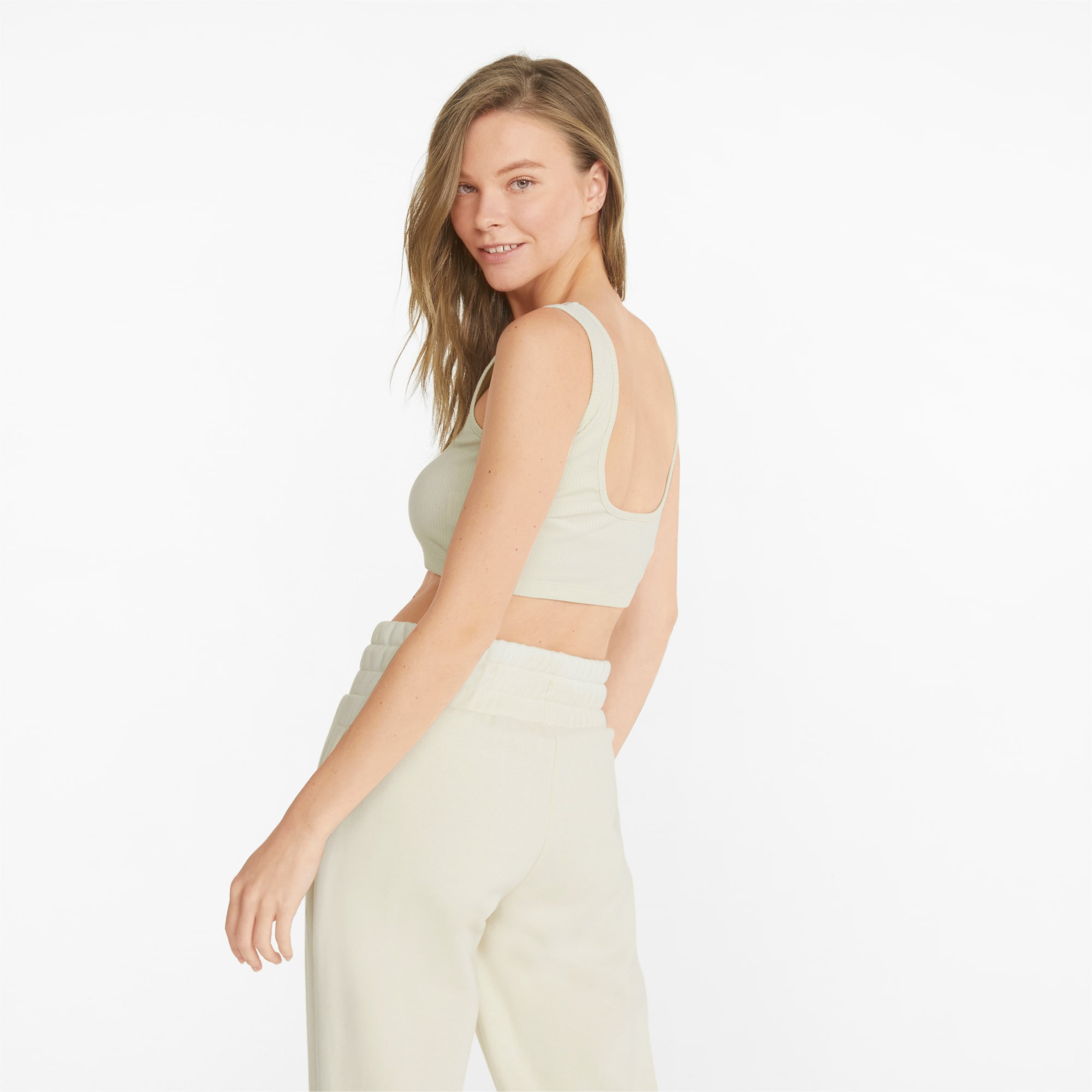 Classics Ribbed Women's Crop Top | PUMA