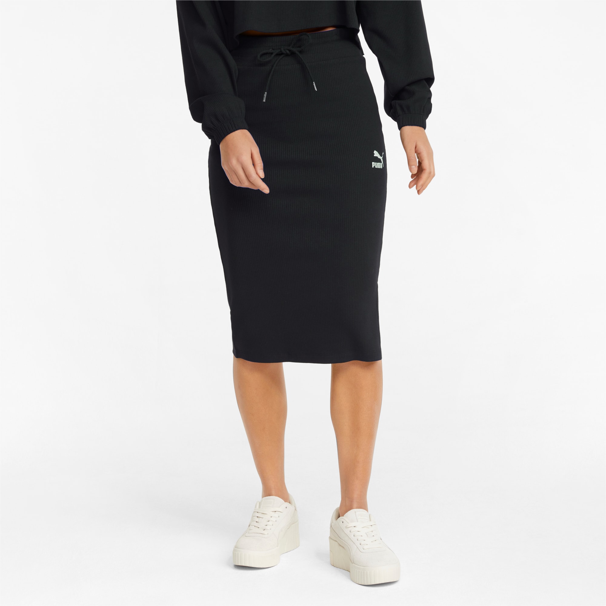 HER High-Waist Skirt Women, PUMA Black, PUMA Shop All Puma