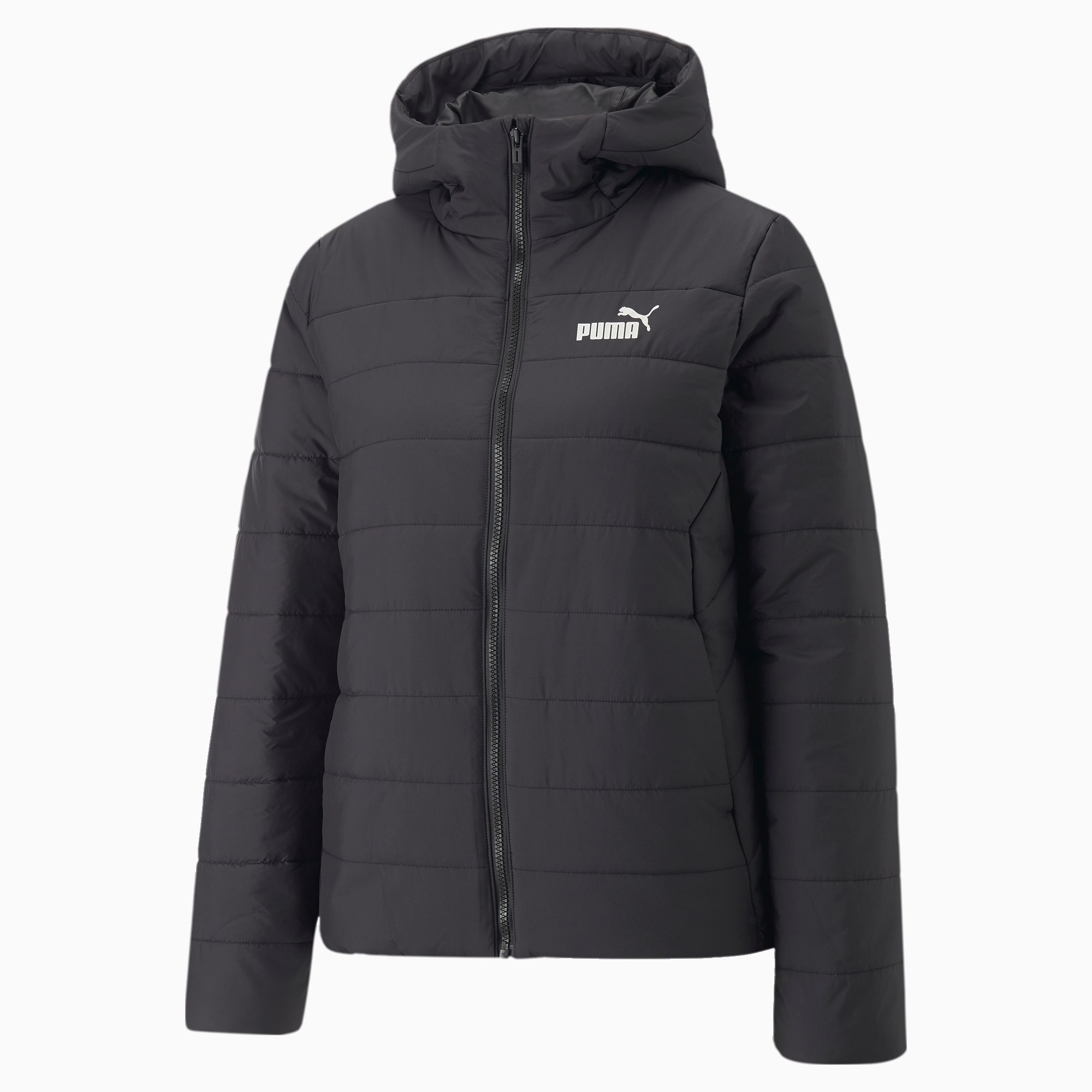 PUMA公式】ウィメンズ ESS フーデッド パデッド ジャケット