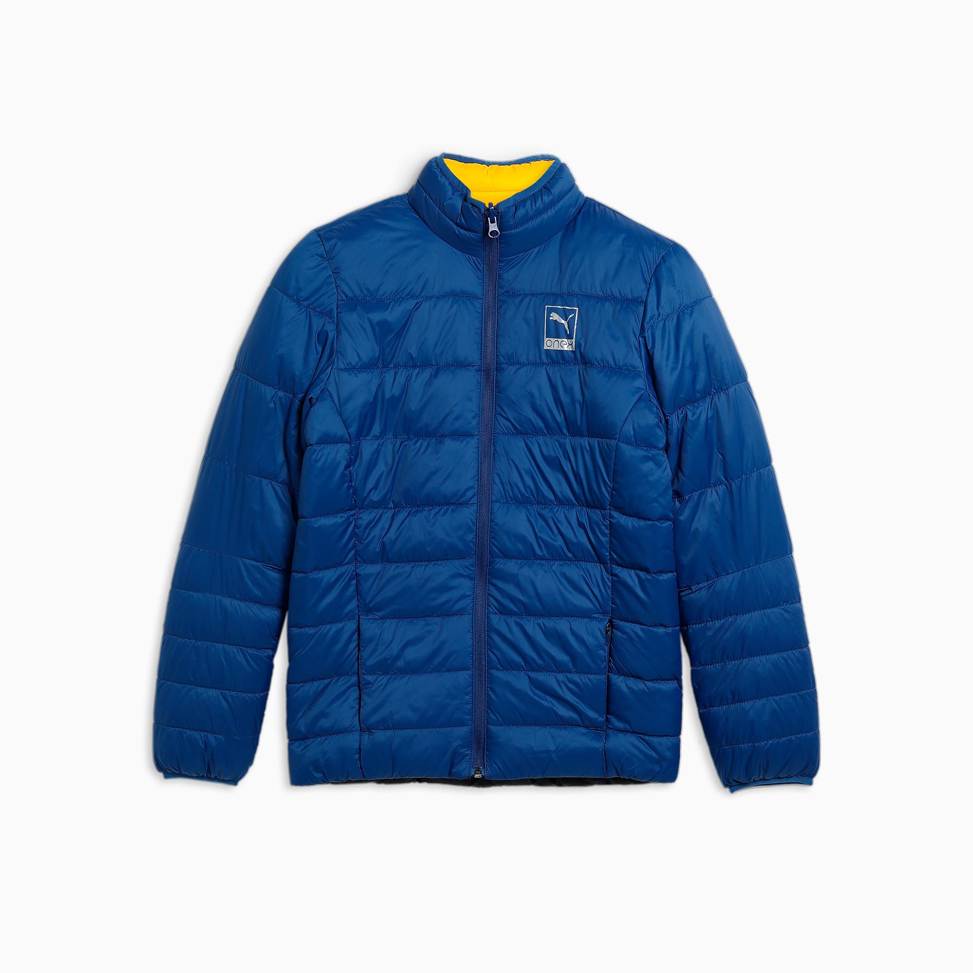 PUMA x one8 Youth Reversible Padded Jacket Blazing Blue PUMA