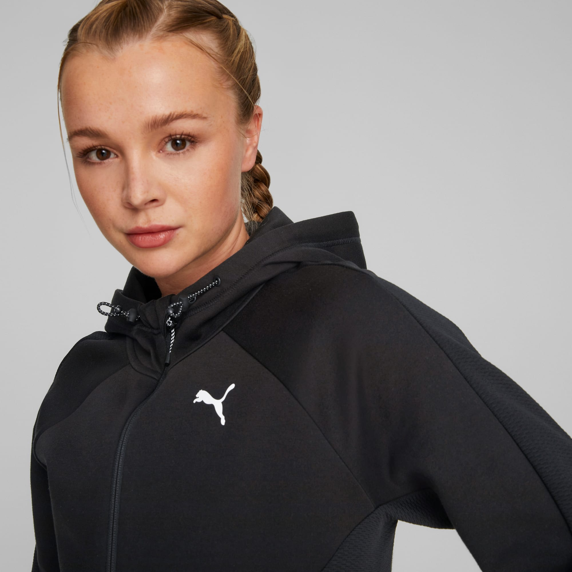 EVOSTRIPE Full Zip Hoodie Women PUMA