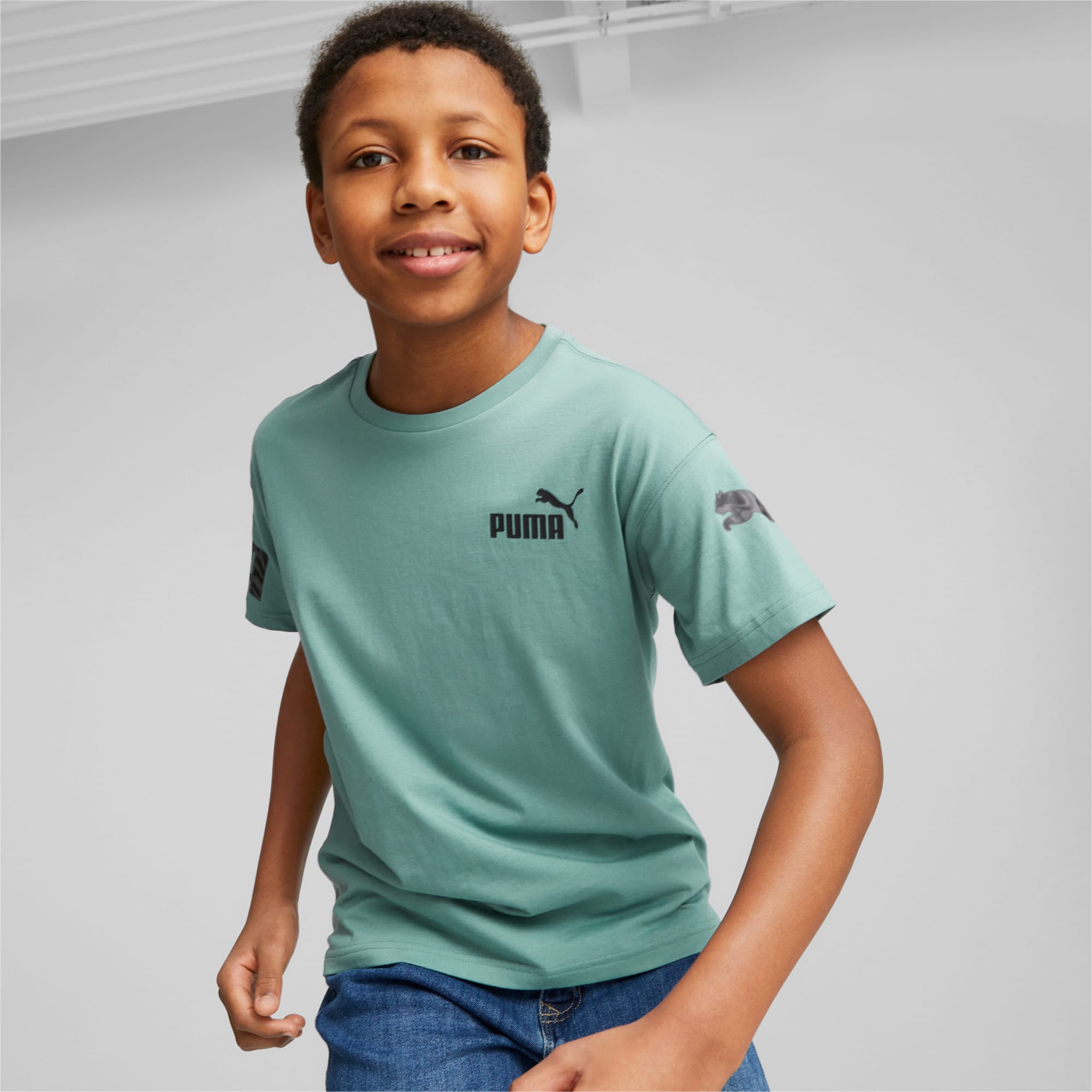 Tee shirt puma enfant verte new arrivals