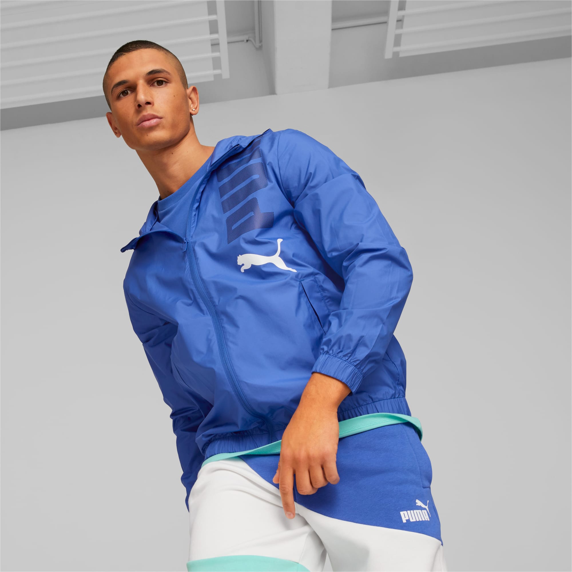 PUMA Graphic Unisex Regular Fit Jacket Royal Sapphire PUMA