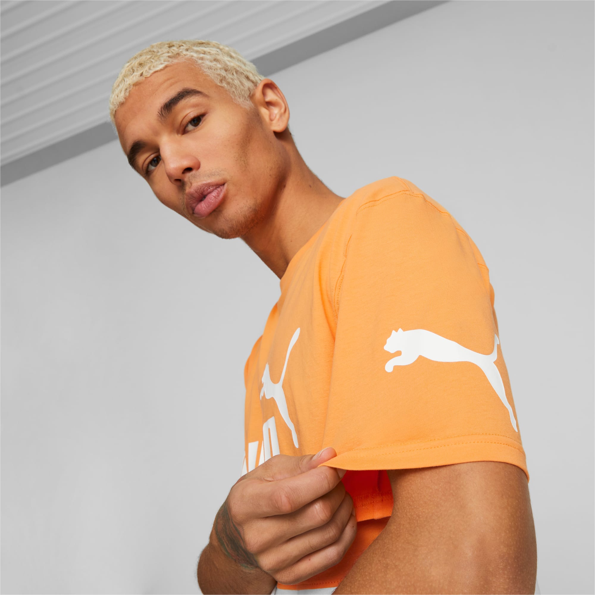 PUMA POWER Colorblock Men's Tee | PUMA