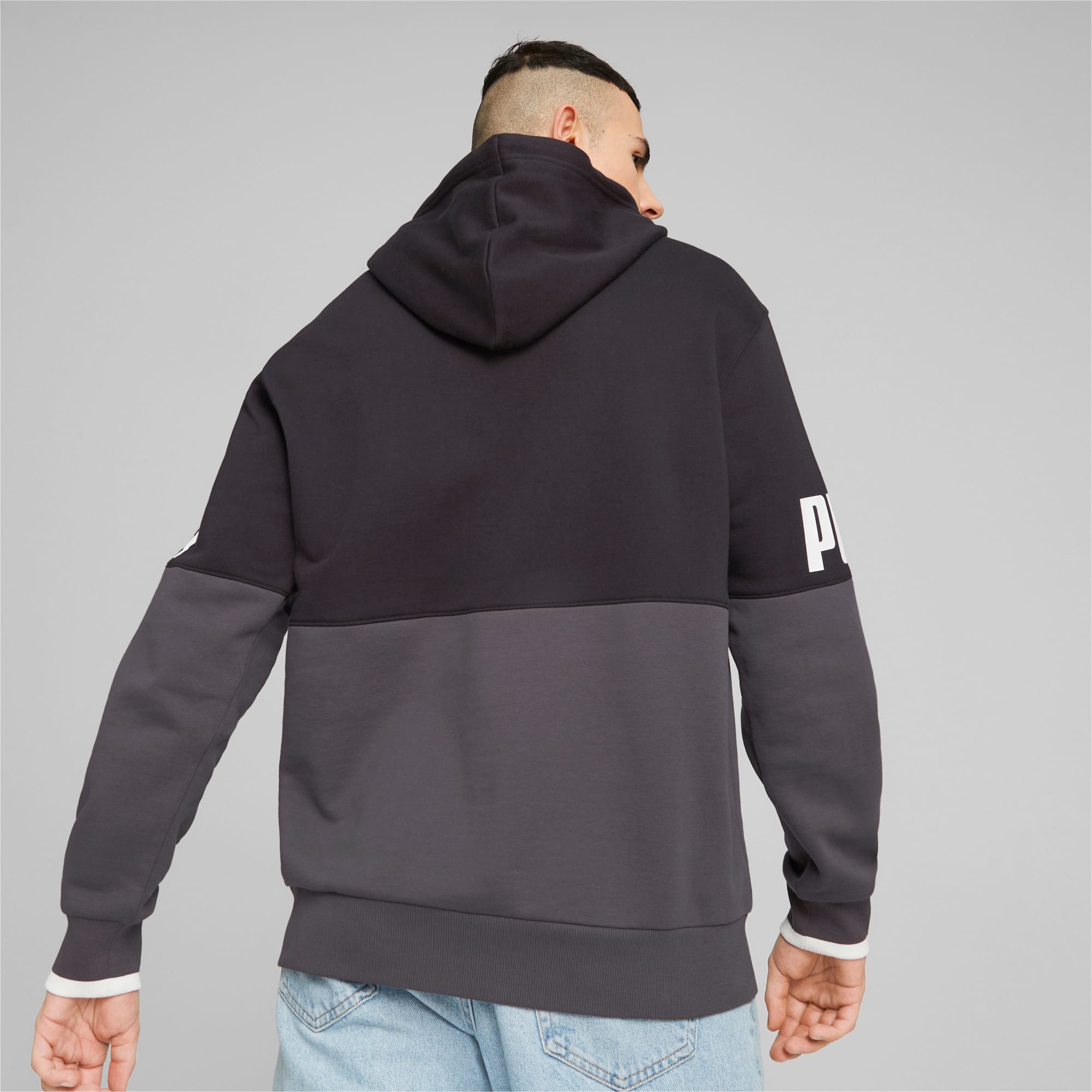 PUMA POWER Men s Colourblock Hoodie