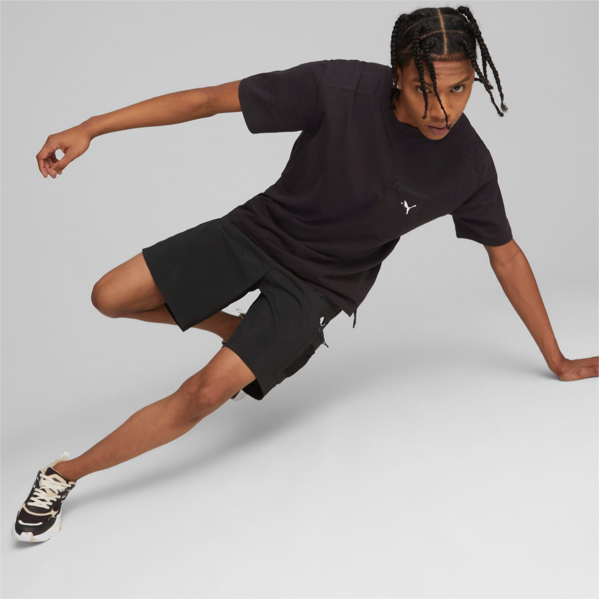 Open Road Woven Shorts Men PUMA Black PUMA Shop All Puma PUMA