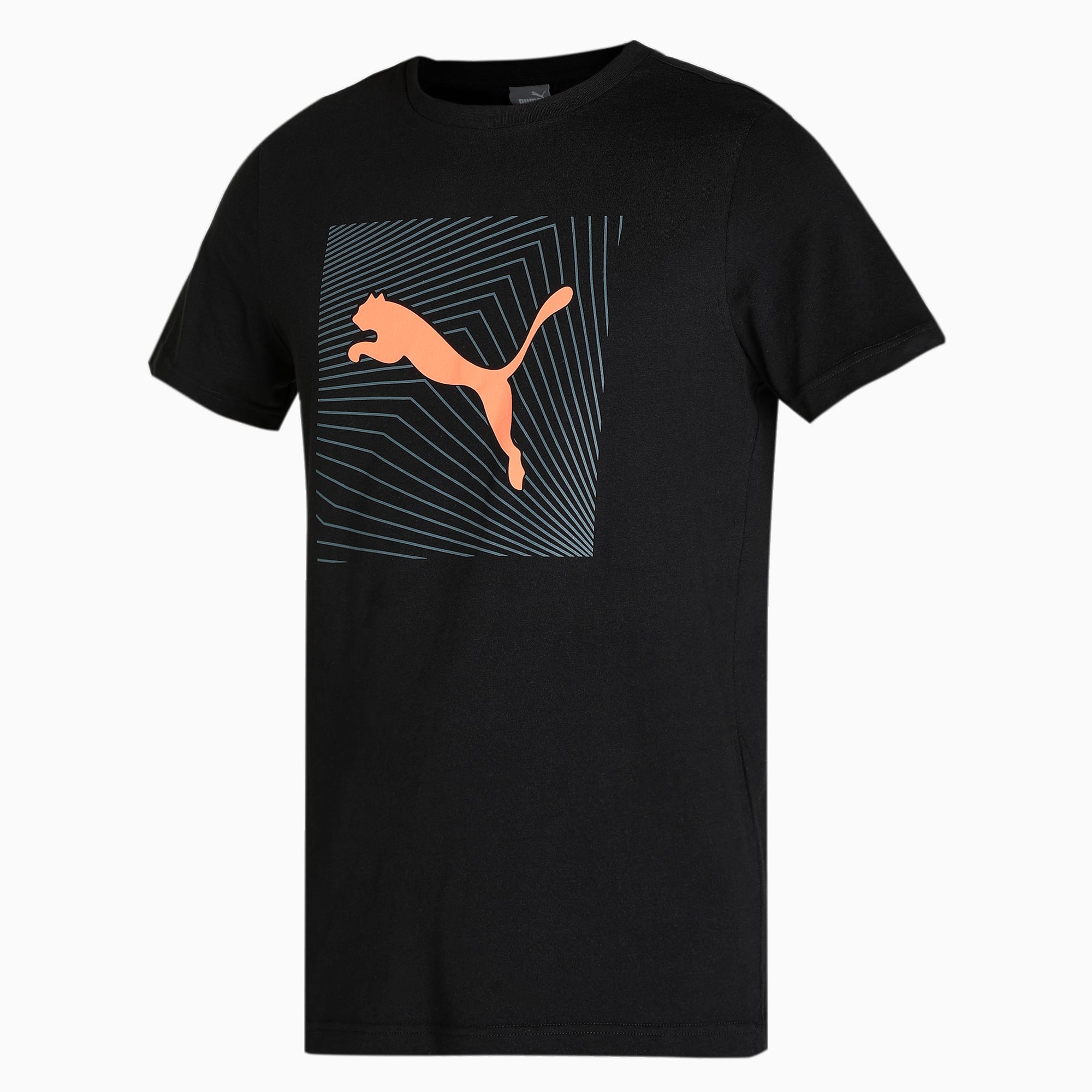 PUMA Logo Men s Slim Fit T Shirt